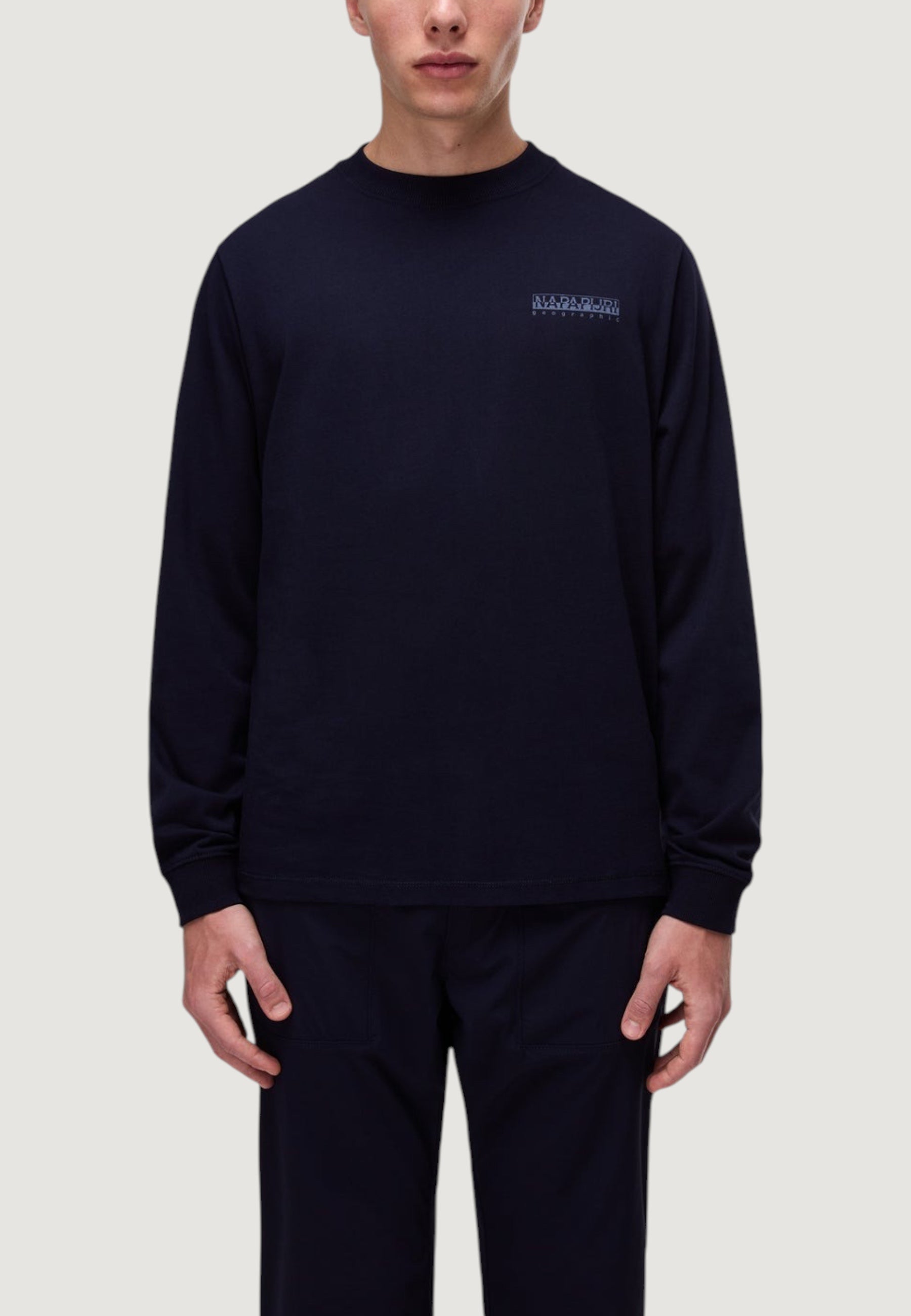 Felpa senza cappuccio Napapijri B-BACK GRAPHIC C