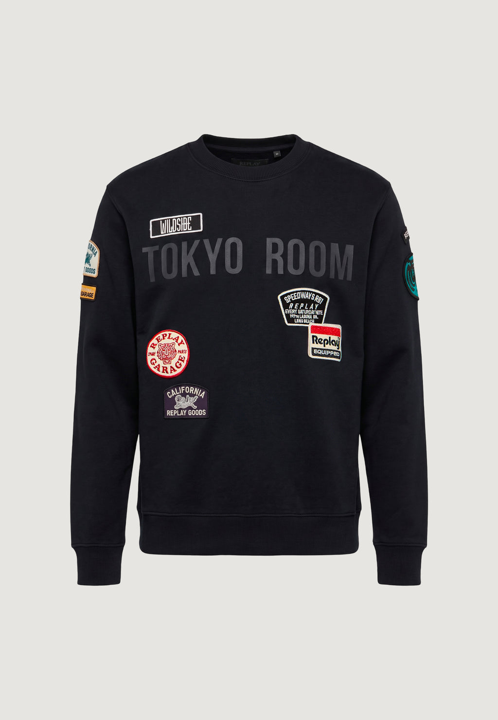 Sweatshirt Replay VARIANTE PATCHES
