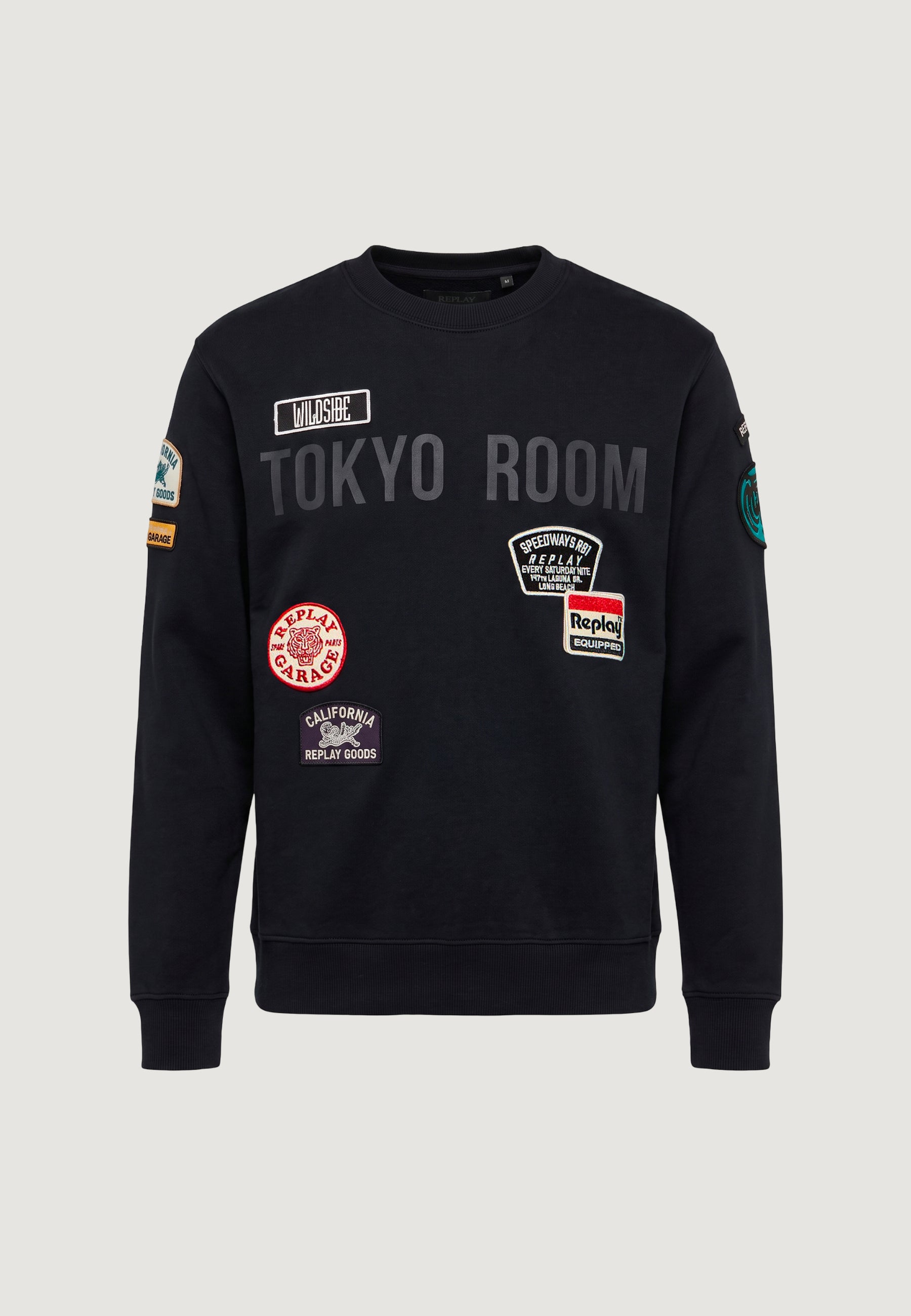 Sweatshirt Replay VARIANTE PATCHES