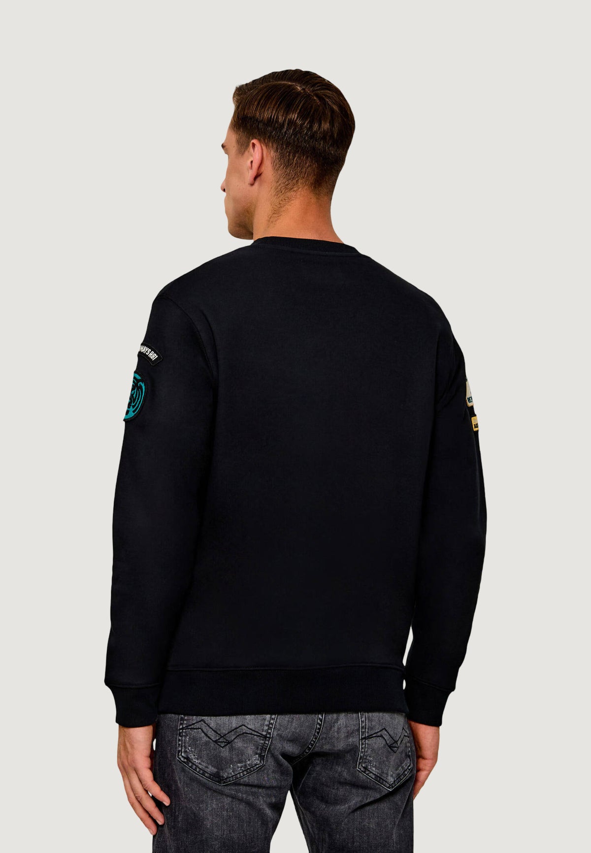 Sweatshirt Replay VARIANTE PATCHES