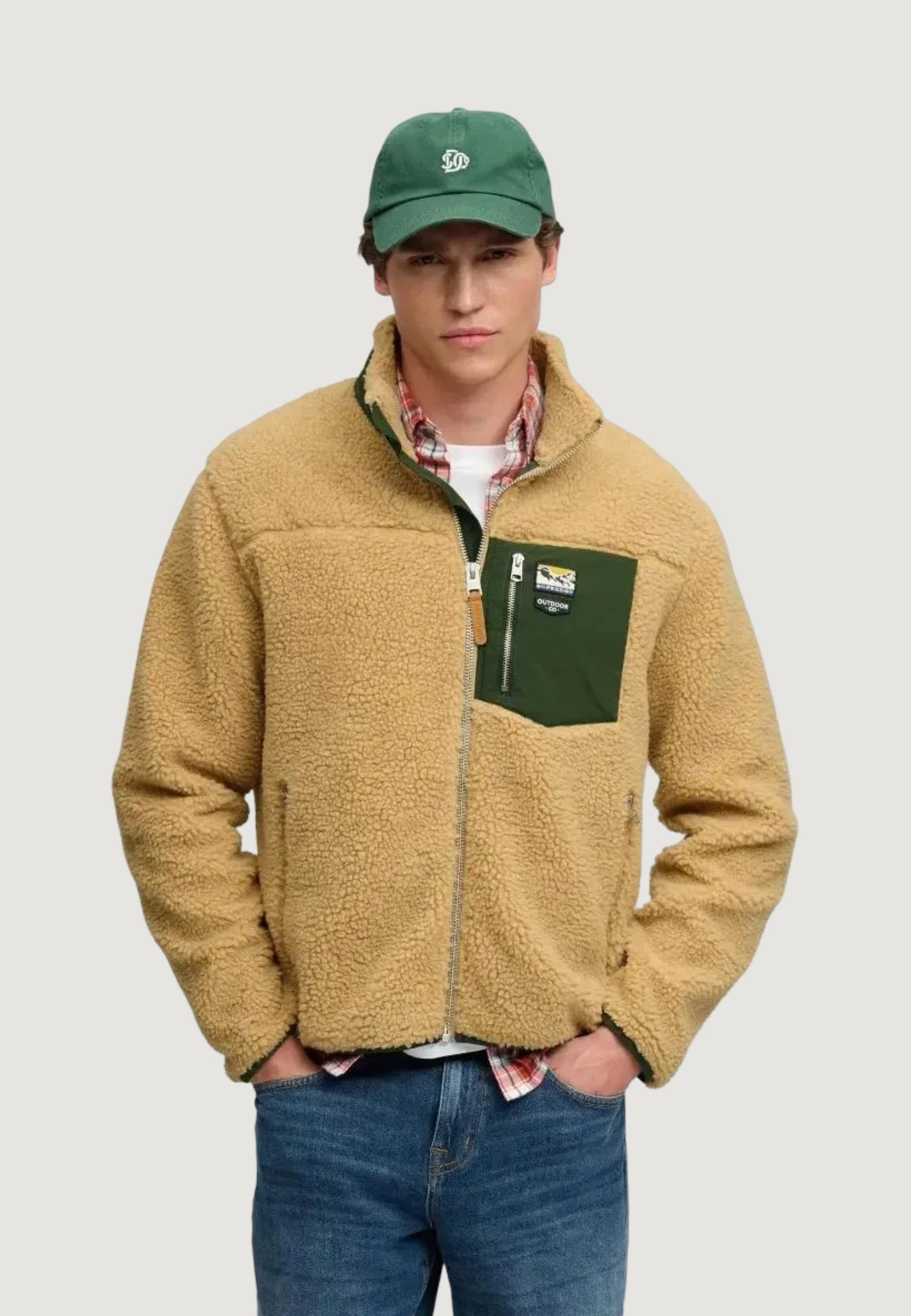 Felpa senza cappuccio Superdry Mountain Full Zip Fleece