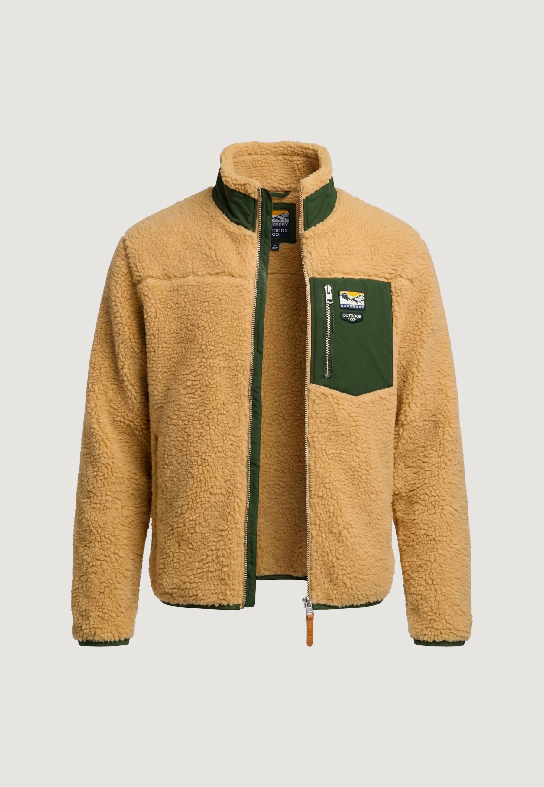 Felpa senza cappuccio Superdry Mountain Full Zip Fleece