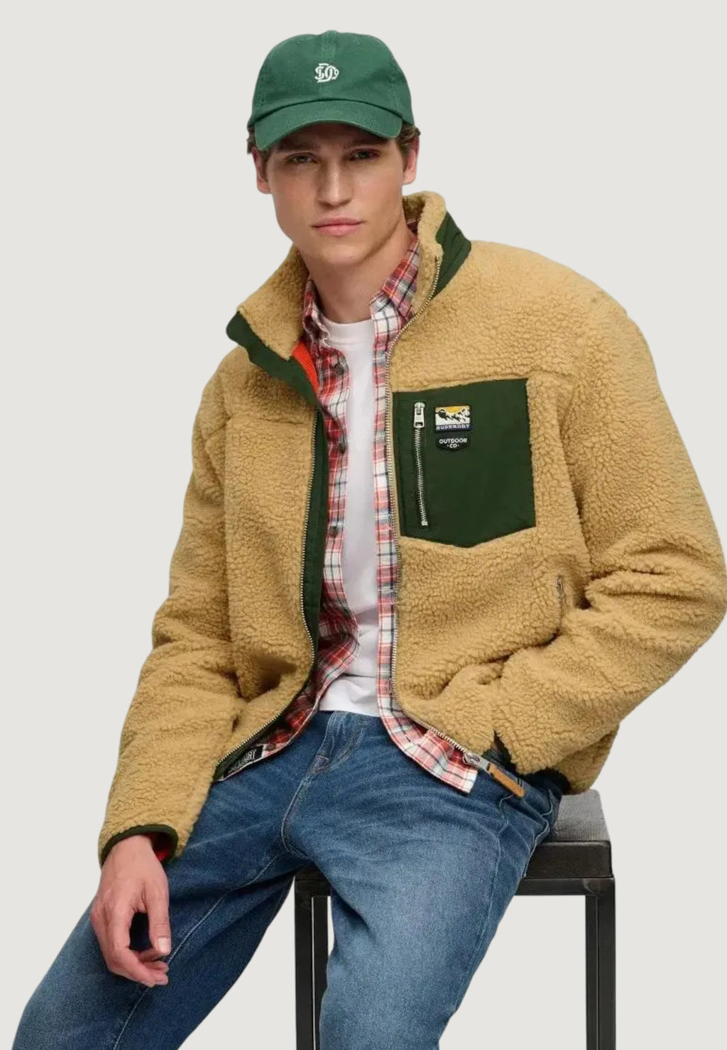Sweatshirt Superdry Mountain Full Zip Fleece