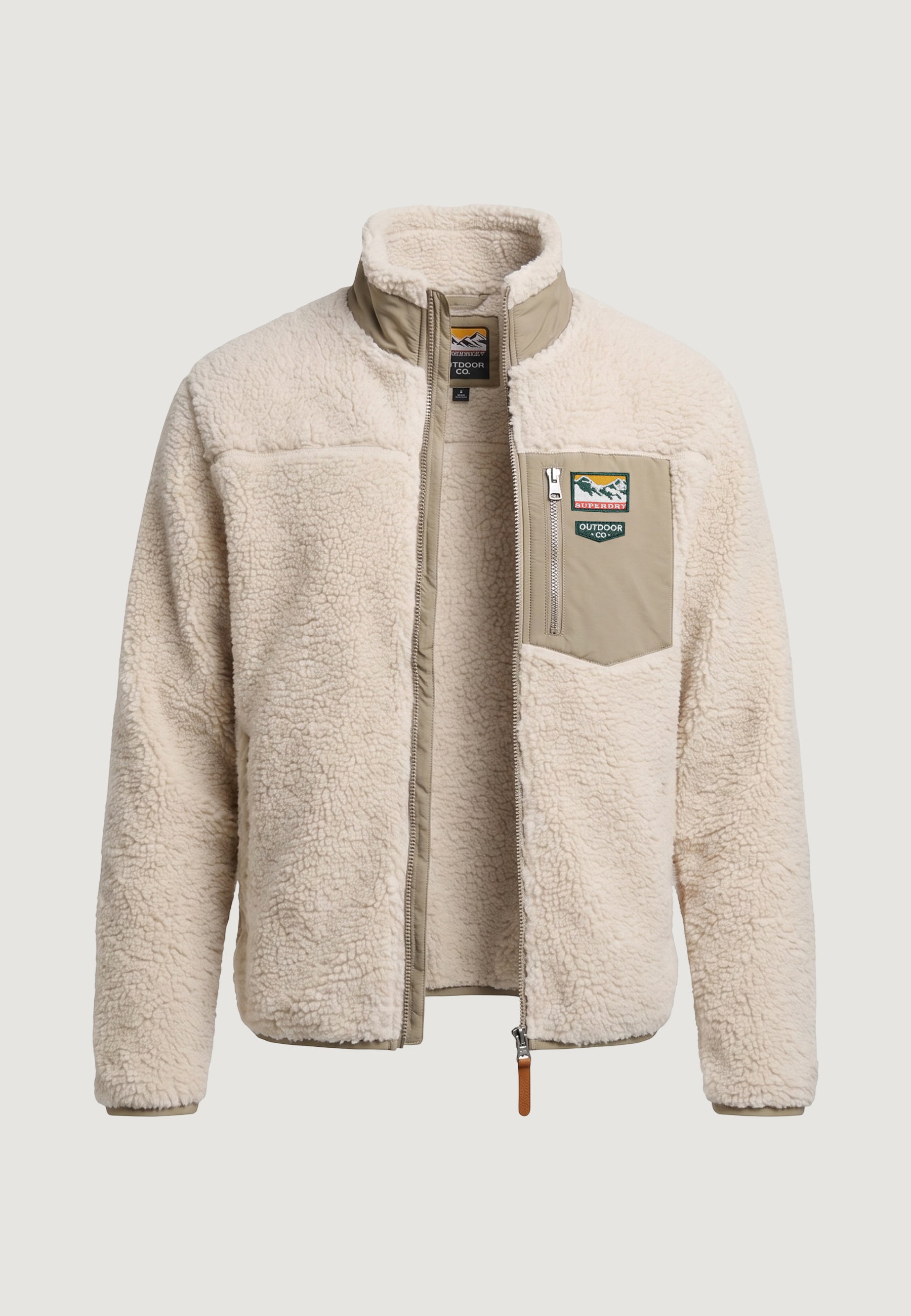 Felpa senza cappuccio Superdry Mountain Full Zip Fleece