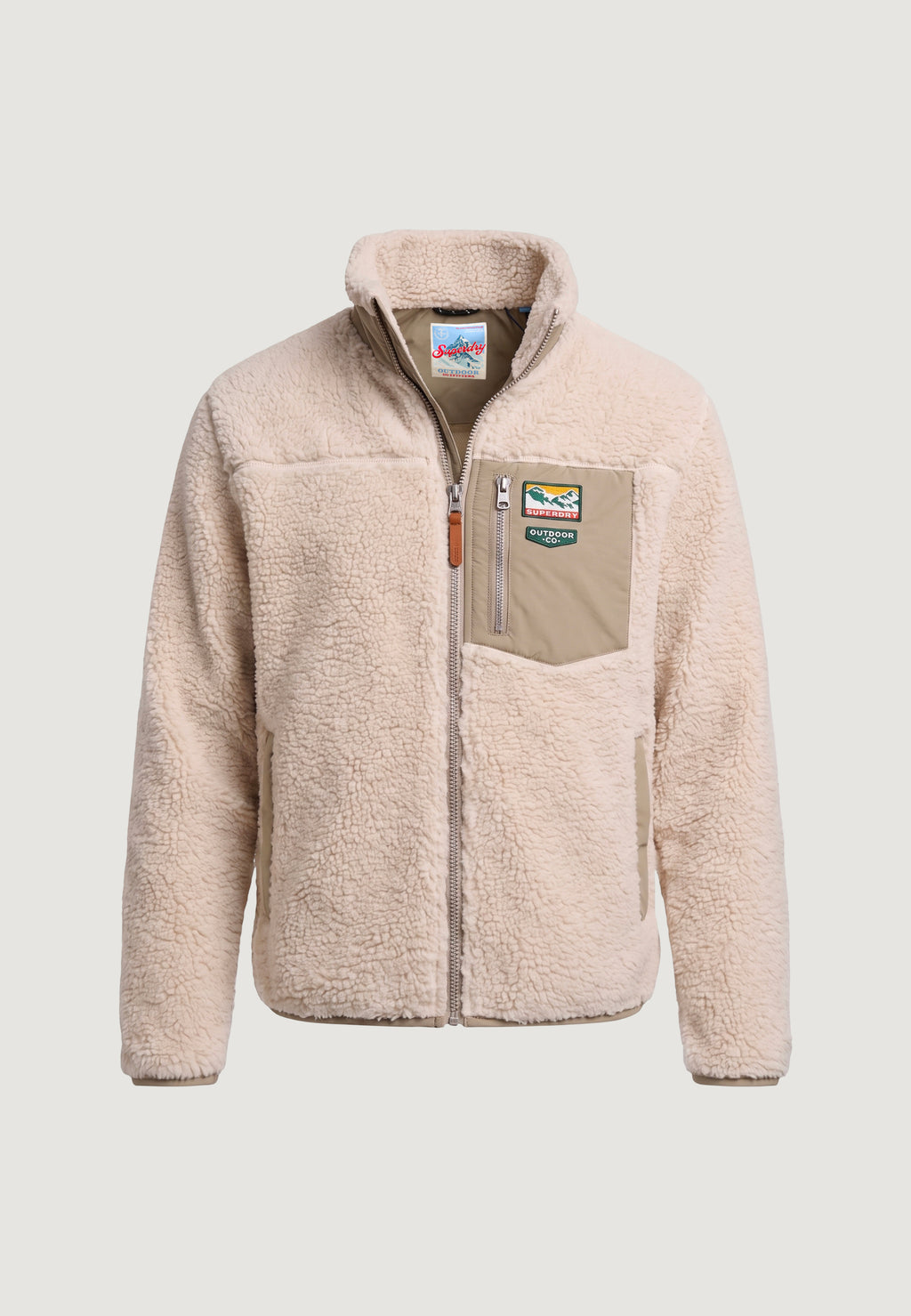 Felpa senza cappuccio Superdry Mountain Full Zip Fleece