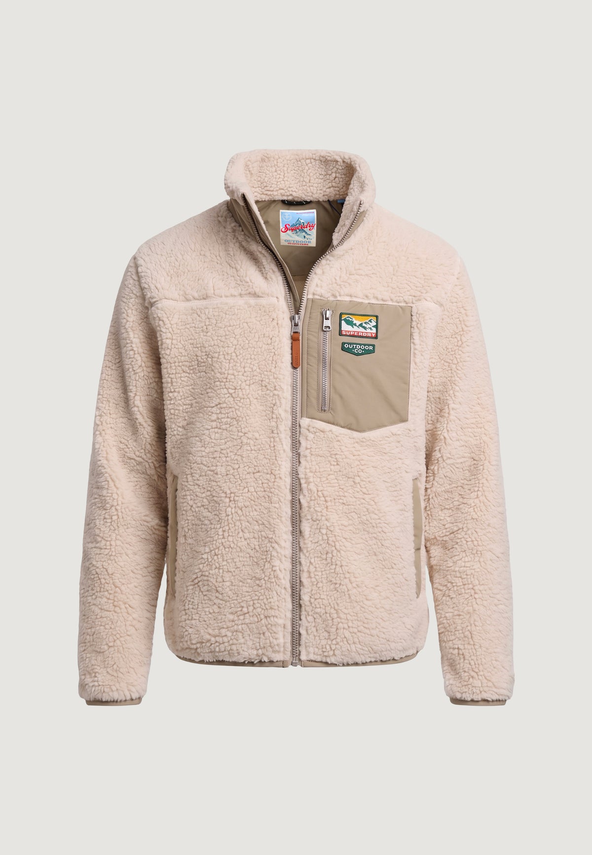 Felpa senza cappuccio Superdry Mountain Full Zip Fleece