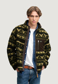 Sweatshirt Superdry Abstract Fleece Zip Through