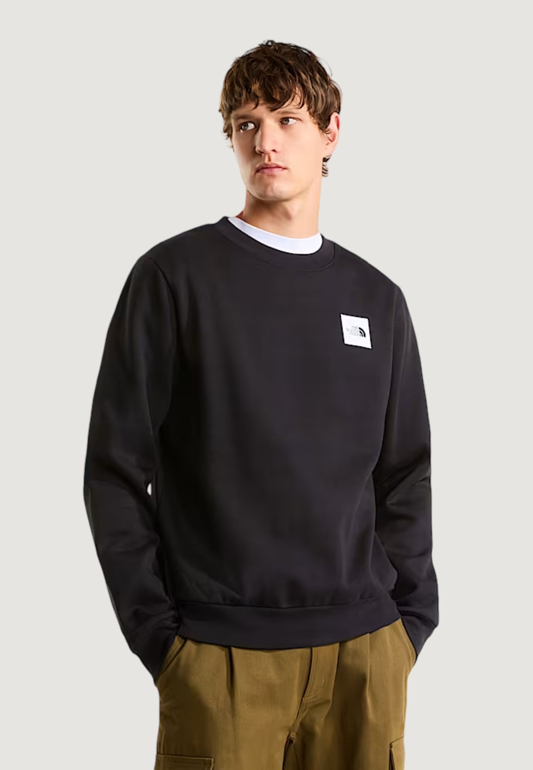 Felpa senza cappuccio The North Face M BOX HD REG CREW