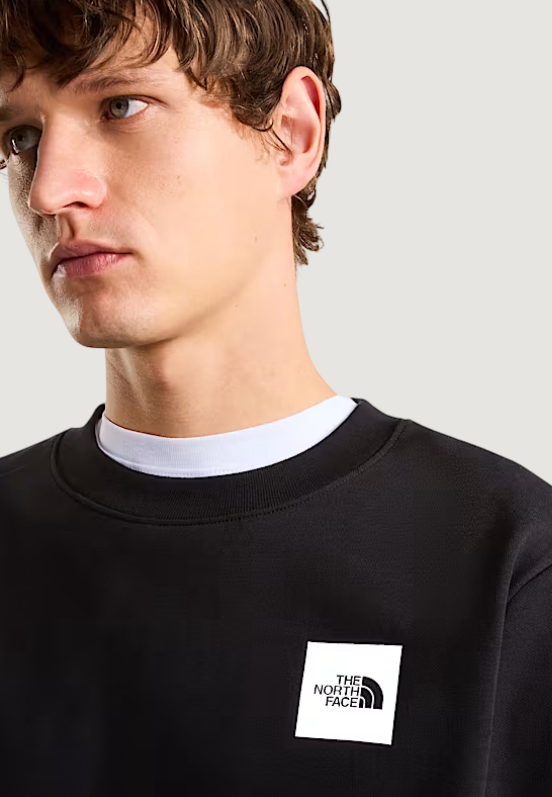 Felpa senza cappuccio The North Face M BOX HD REG CREW
