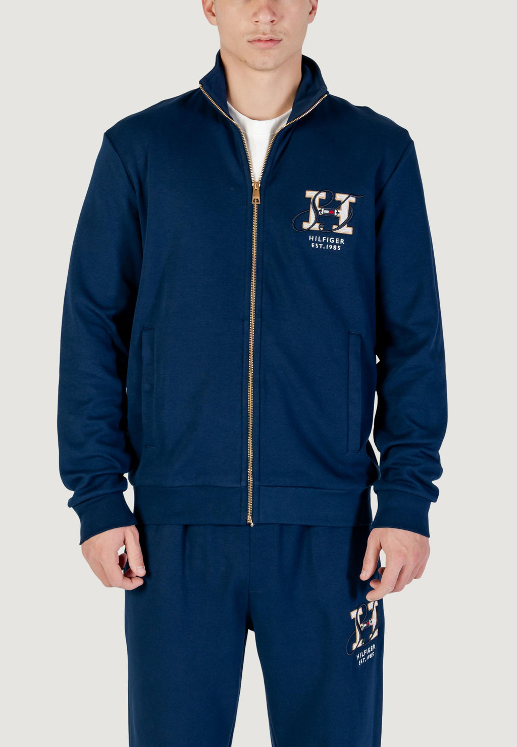 Felpa senza cappuccio Tommy Hilfiger DIWALI ZIP THRU STAN