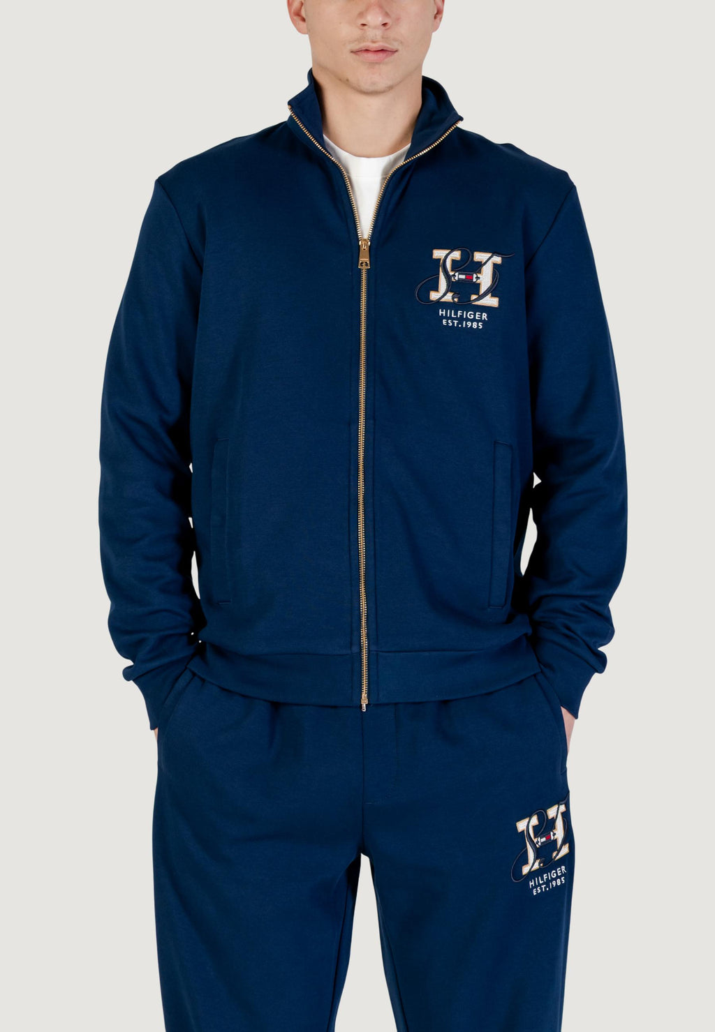 Felpa senza cappuccio Tommy Hilfiger DIWALI ZIP THRU STAN