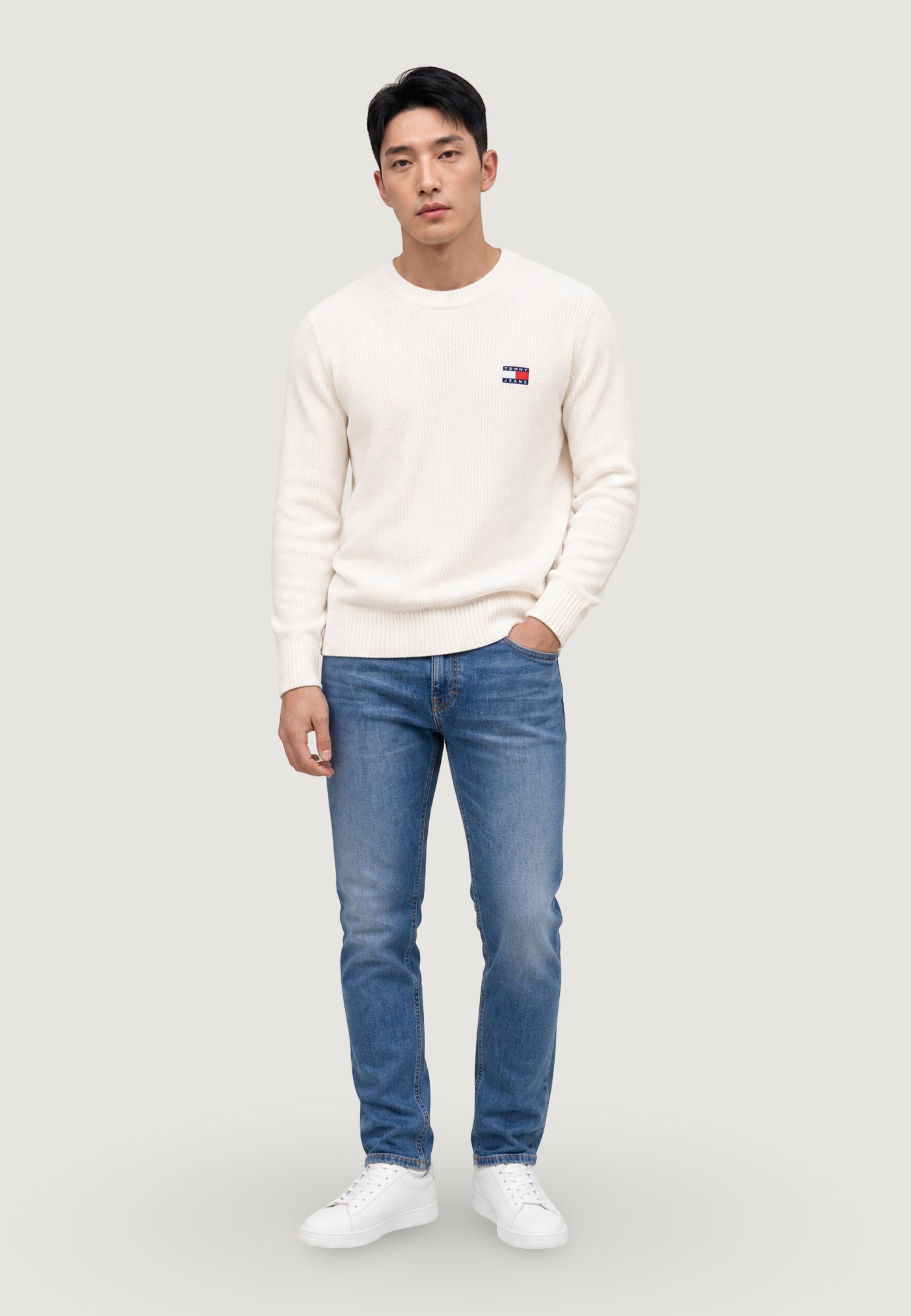Felpa senza cappuccio Tommy Hilfiger Jeans DM0DM20923