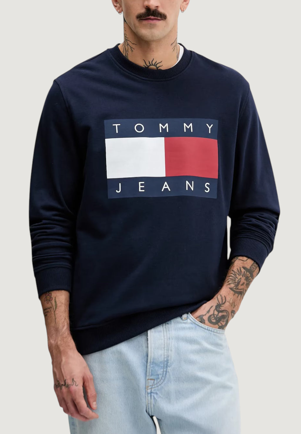 Felpa senza cappuccio Tommy Hilfiger Jeans DM0DM22643