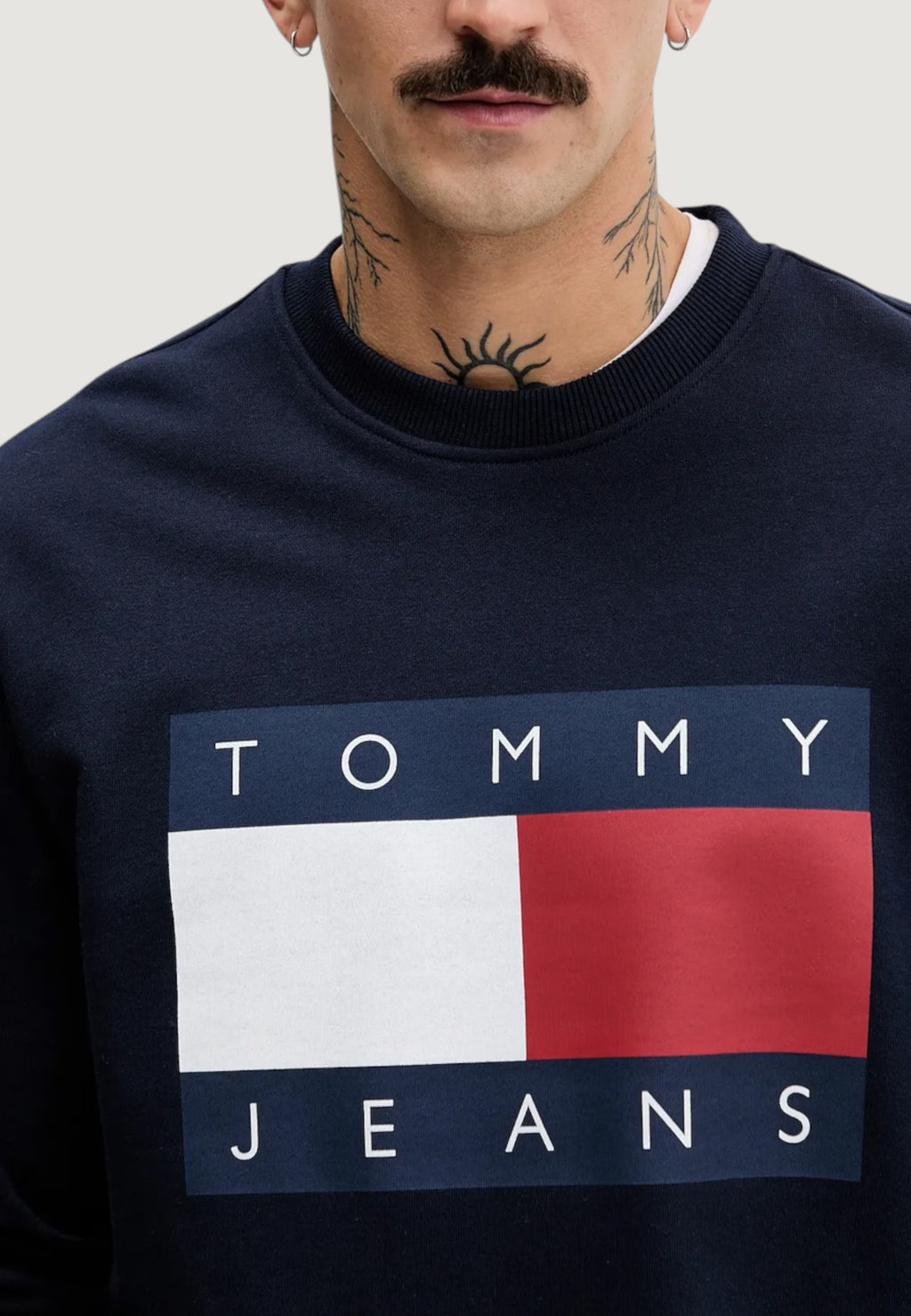 Felpa senza cappuccio Tommy Hilfiger Jeans DM0DM22643