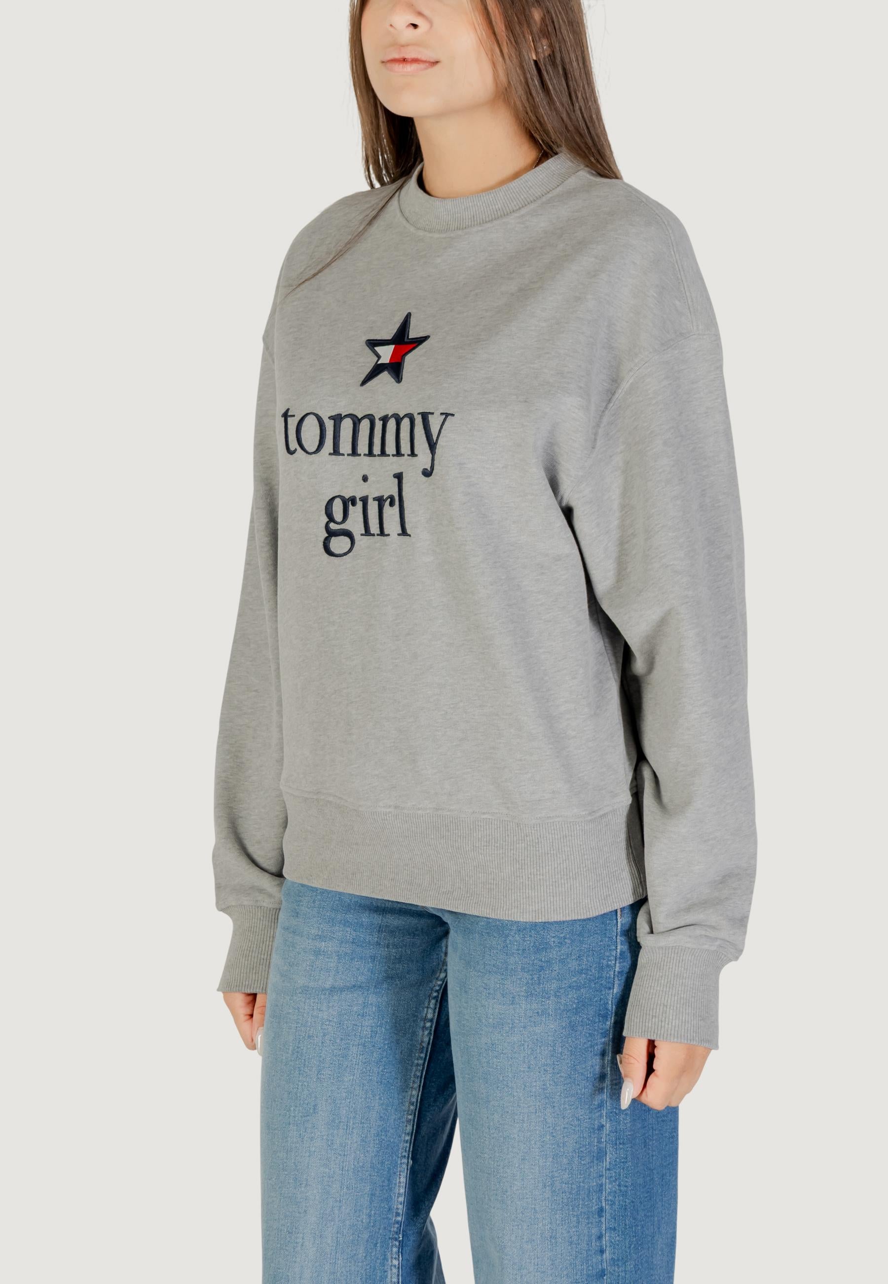 Felpa senza cappuccio Tommy Hilfiger Jeans TOMMY GIRL GRAPHIC C