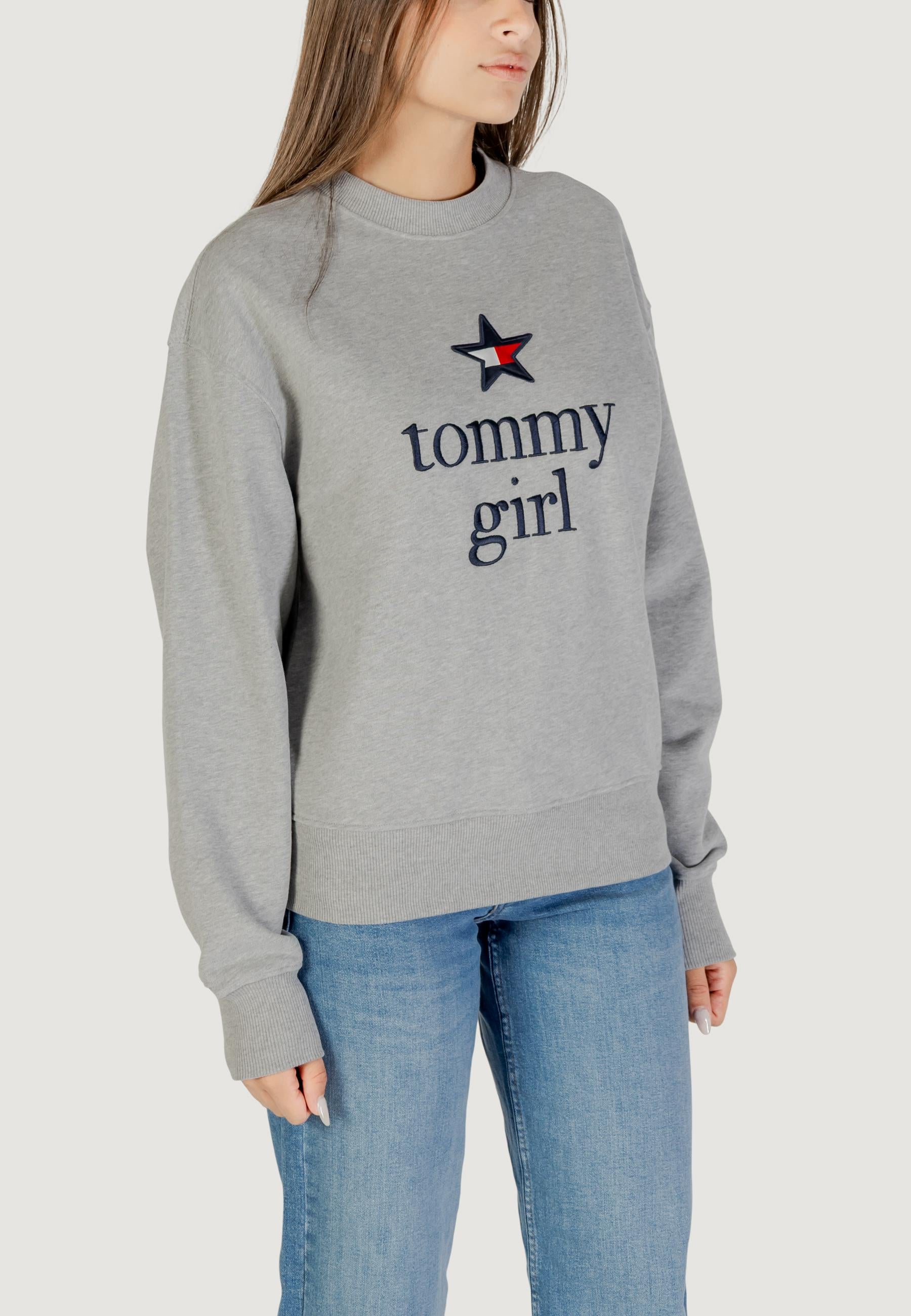 Felpa senza cappuccio Tommy Hilfiger Jeans TOMMY GIRL GRAPHIC C