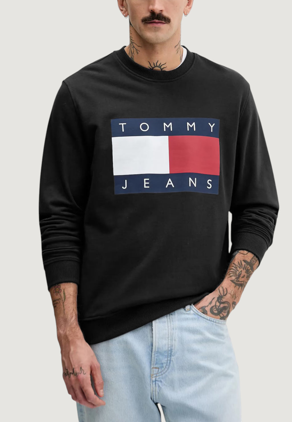 Felpa senza cappuccio Tommy Hilfiger Jeans DM0DM22643