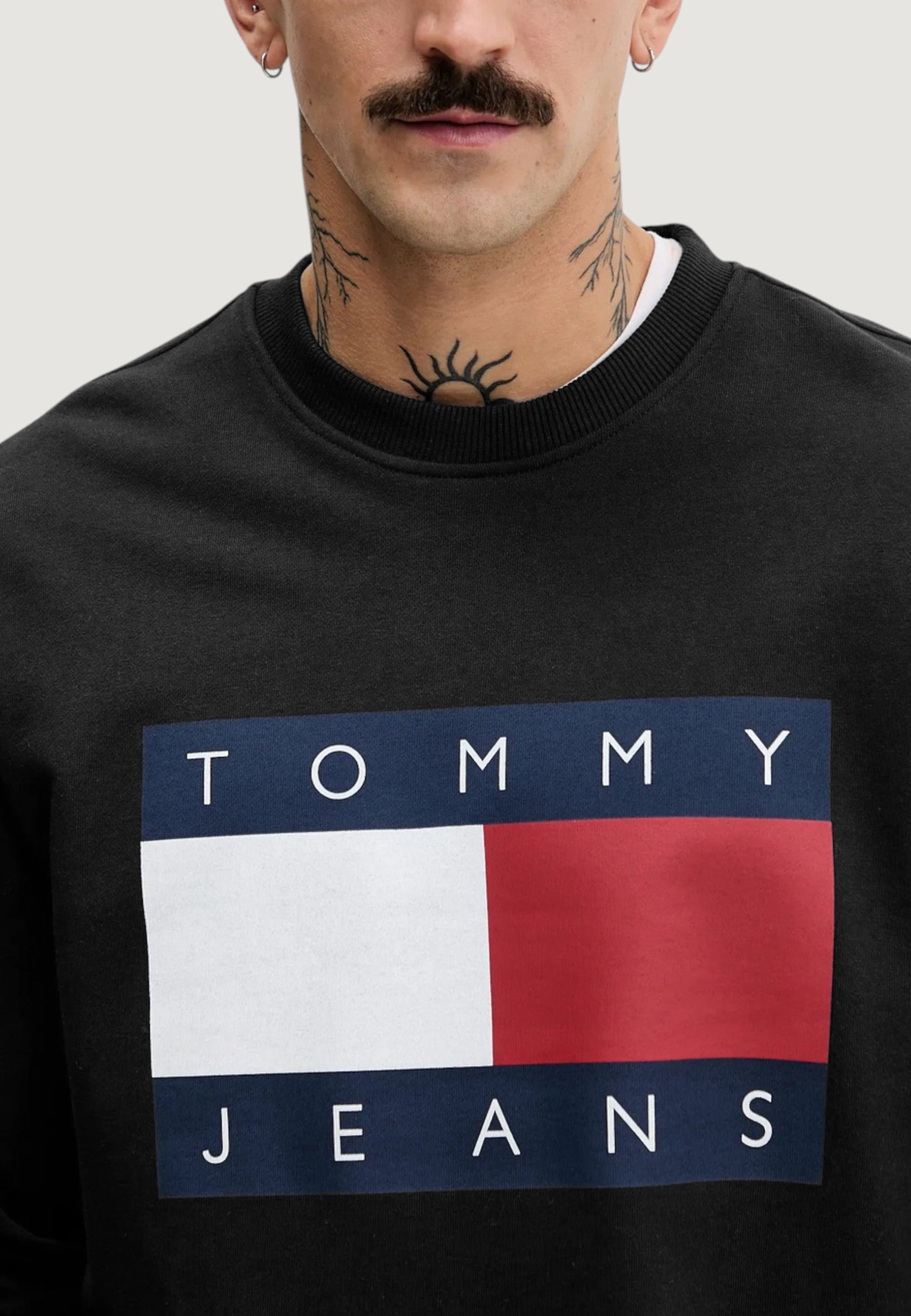 Felpa senza cappuccio Tommy Hilfiger Jeans DM0DM22643