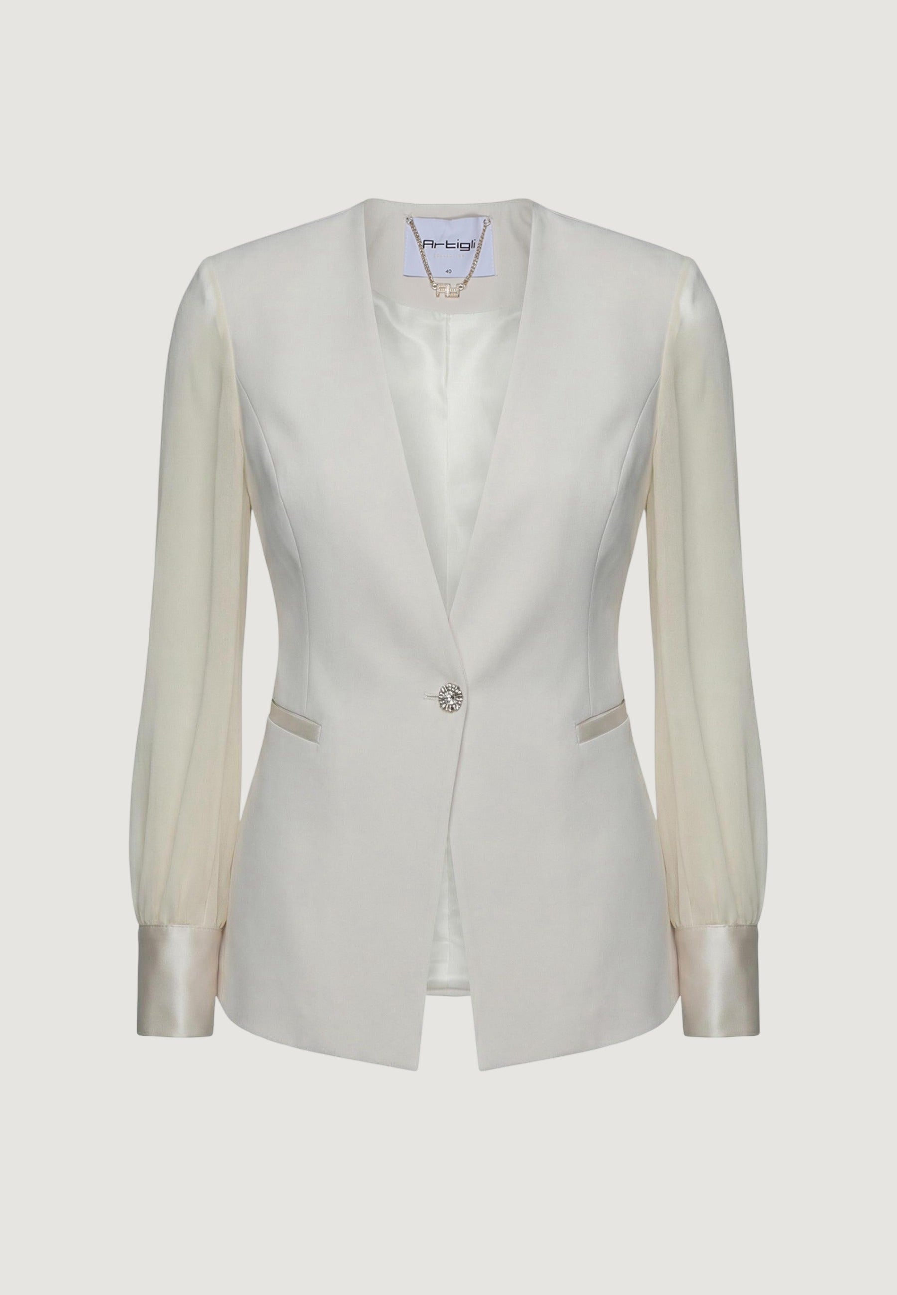 Giacca Artigli MANICHE TRASPARENTI