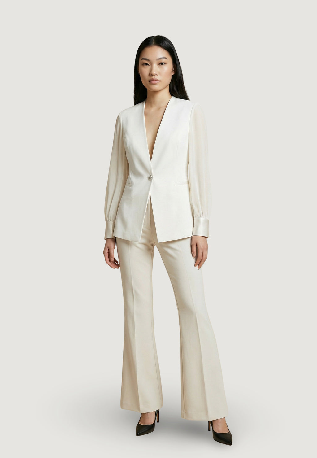 Blazer Artigli MANICHE TRASPARENTI