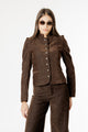 Giacca I am SARA FAUX SUEDE NAPOLEON JACKET