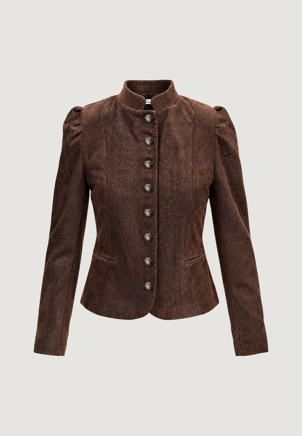 Giacca I am SARA FAUX SUEDE NAPOLEON JACKET