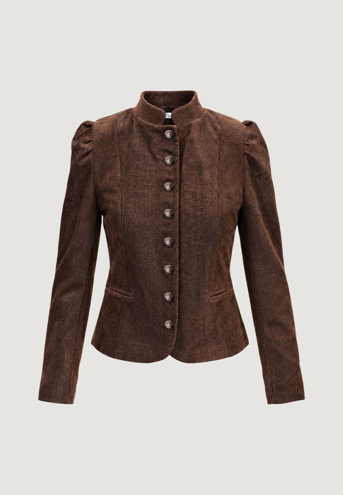 Giacca I am SARA FAUX SUEDE NAPOLEON JACKET