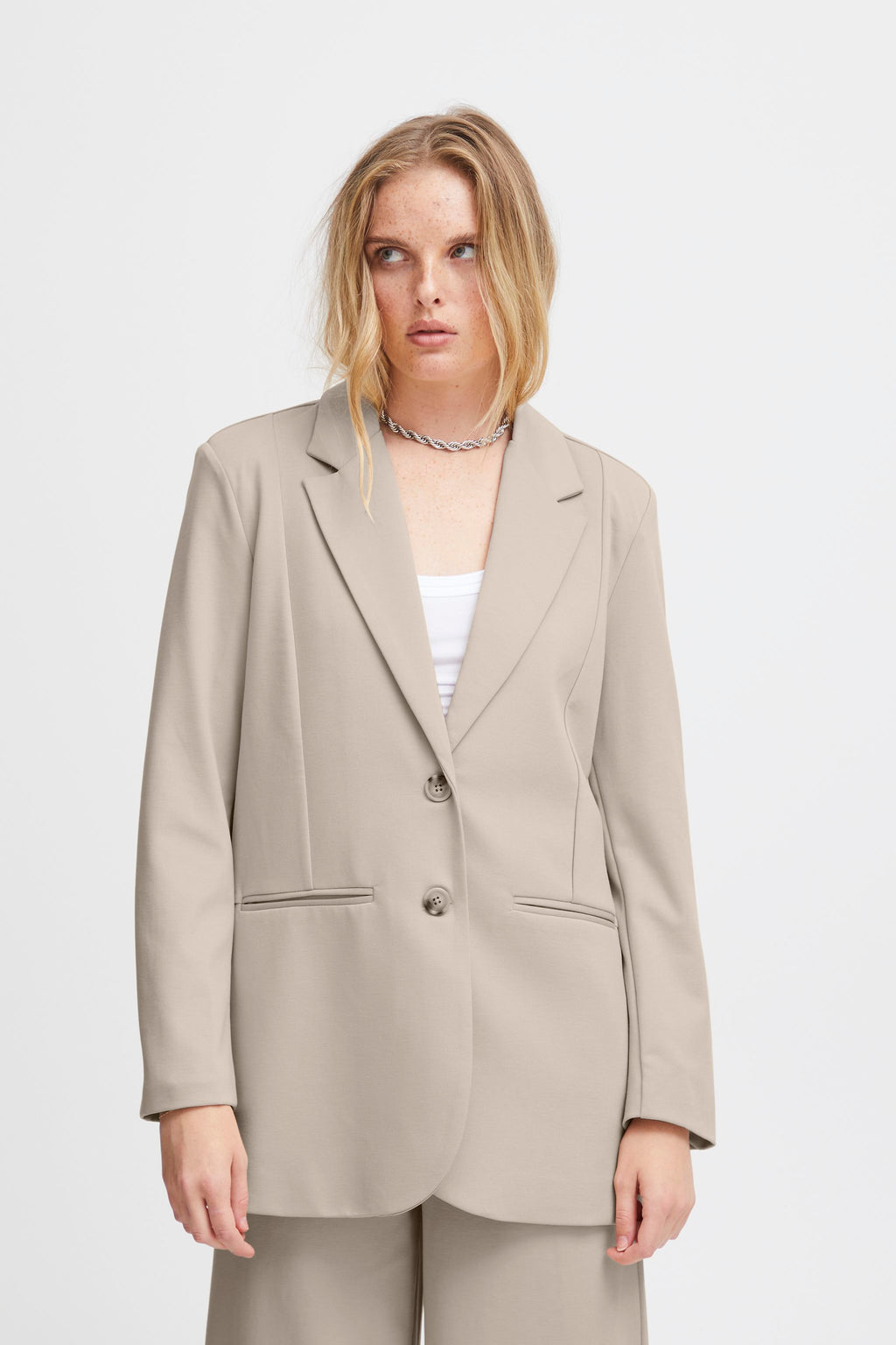 Giacca ICHI IHKATE SUS OVERSIZE BL