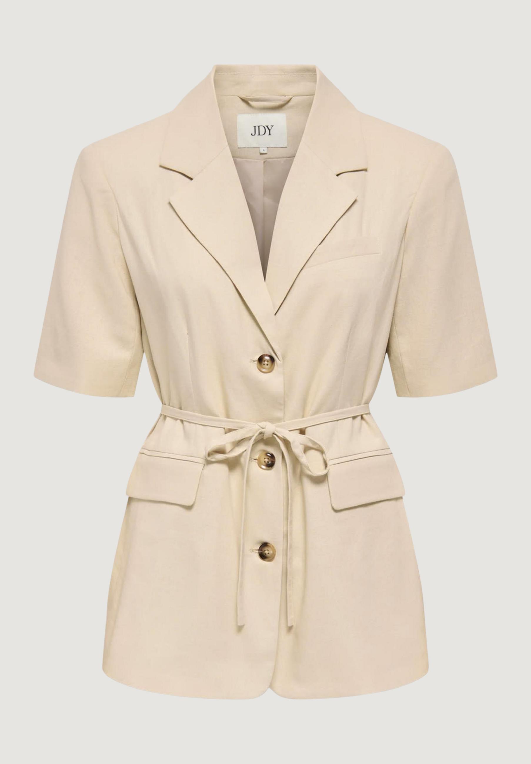 Blazer Jacqueline de Yong Jdynaomi Linen S/S Belt Blazer Tlr