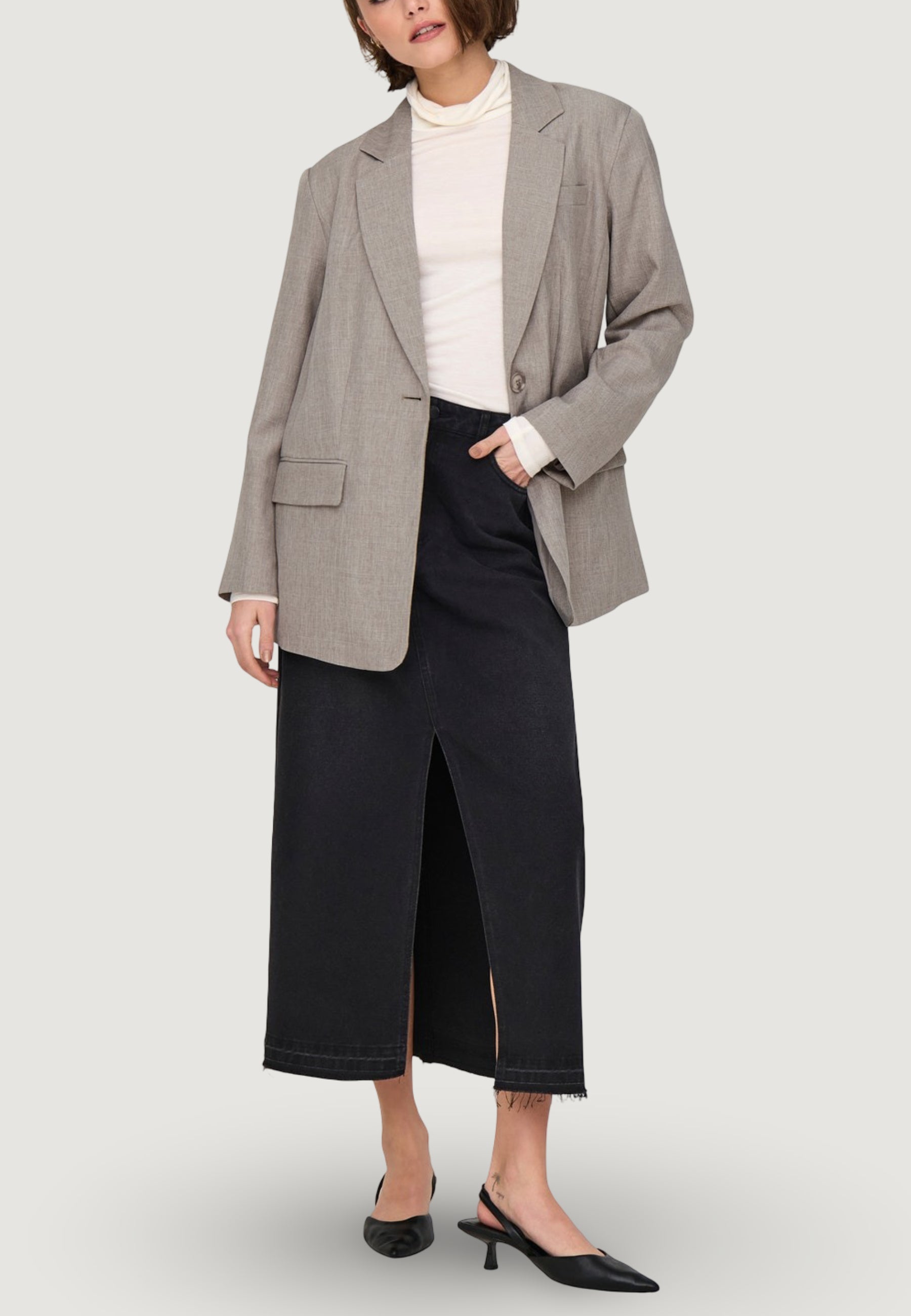 Giacca Only Onllinda Ls Boyfr Mel Blazer Tlr Noos