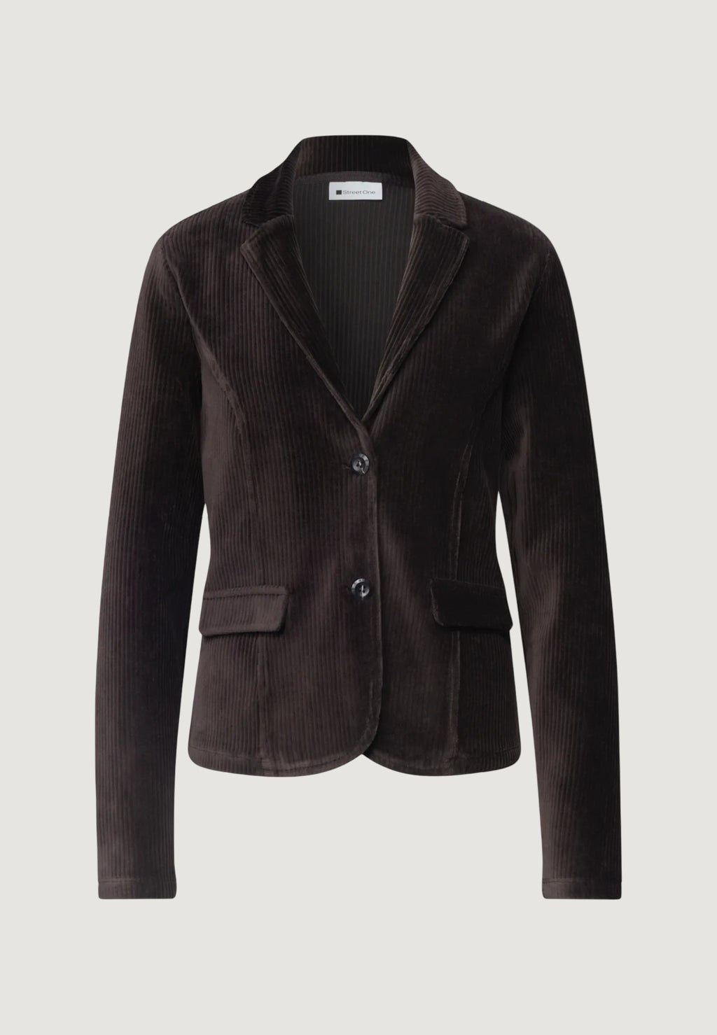 Giacca Street One Short Soft Corduroy Blazer