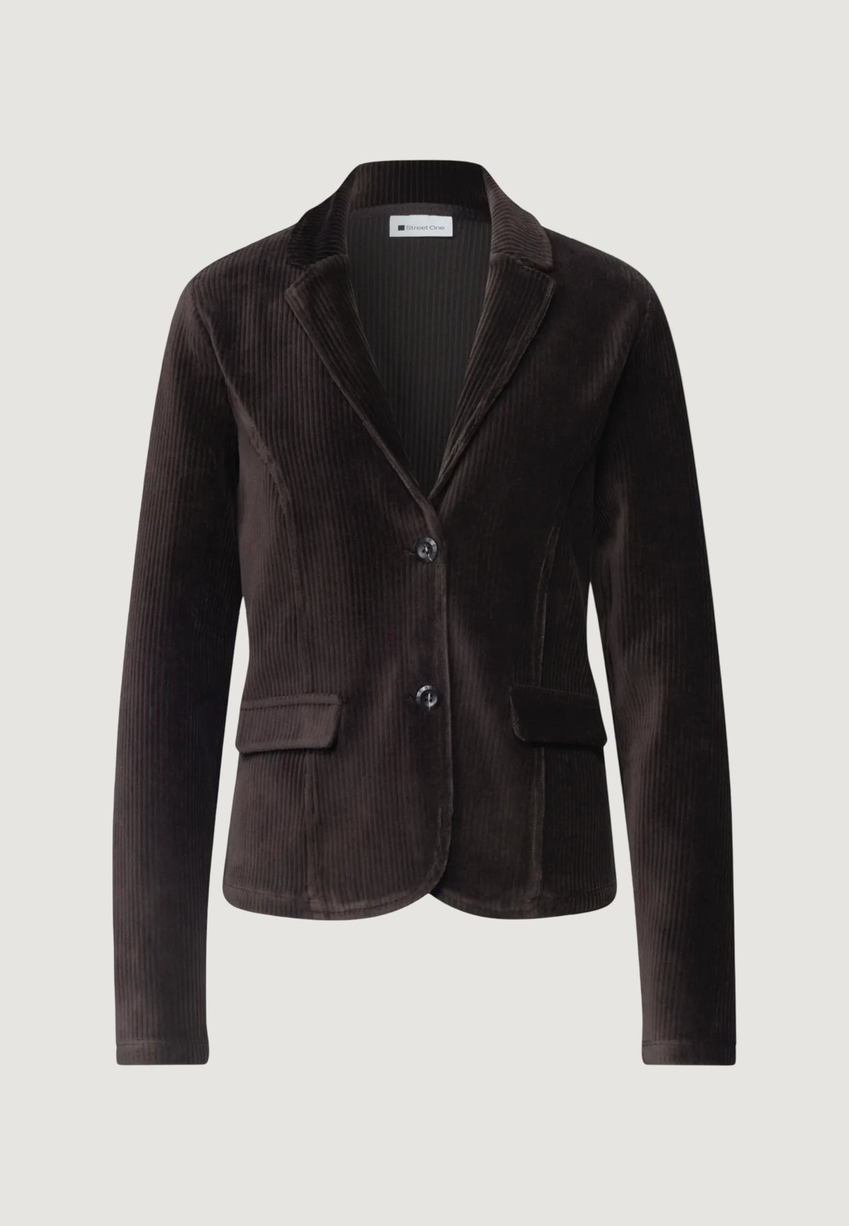 Giacca Street One Short Soft Corduroy Blazer