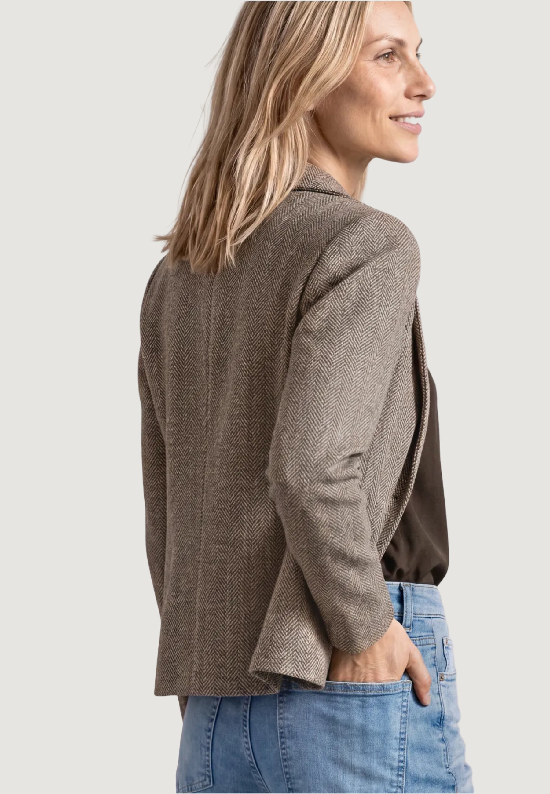 Blazer Street One QR Dessin Basic Blazer