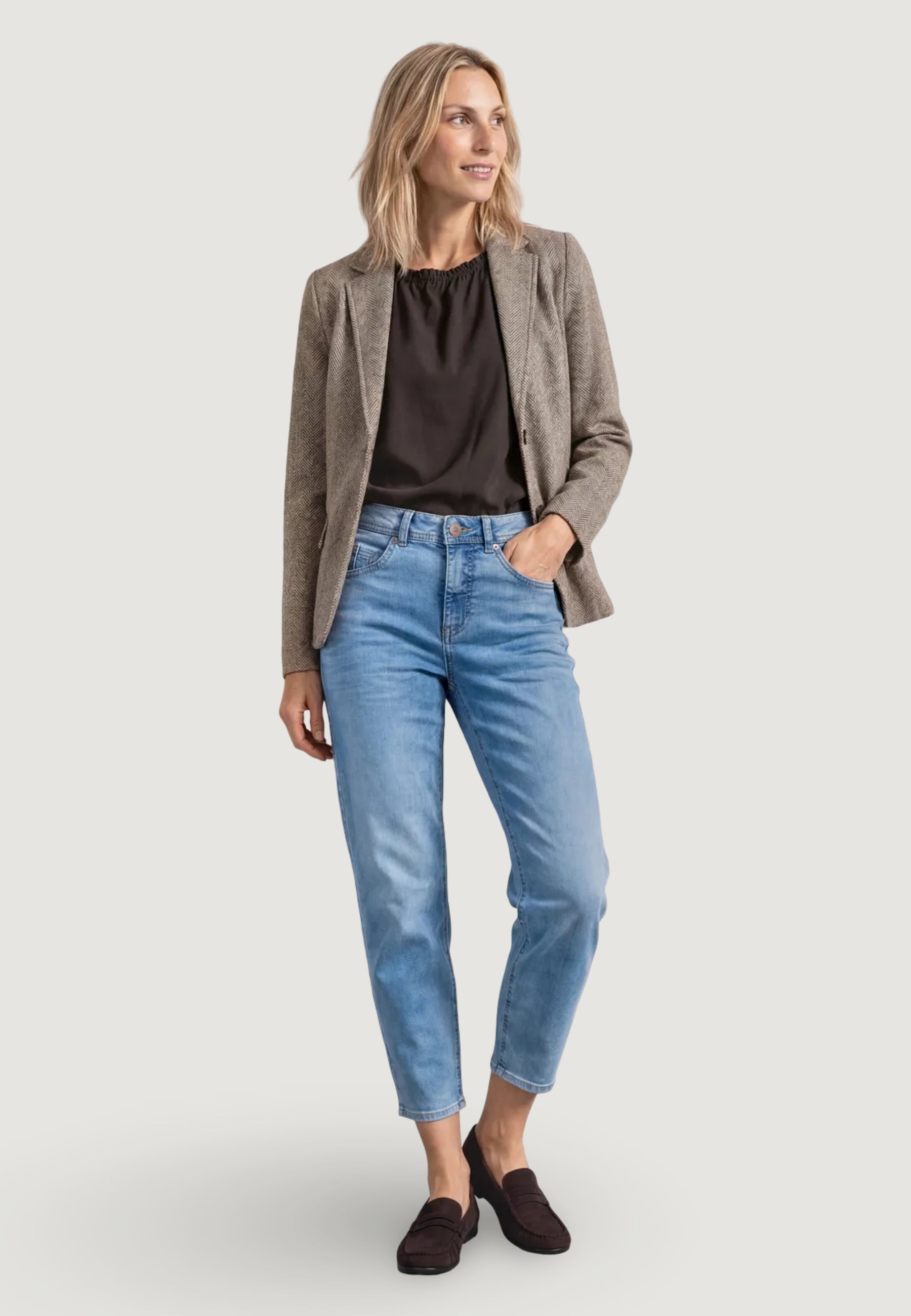 Blazer Street One QR Dessin Basic Blazer