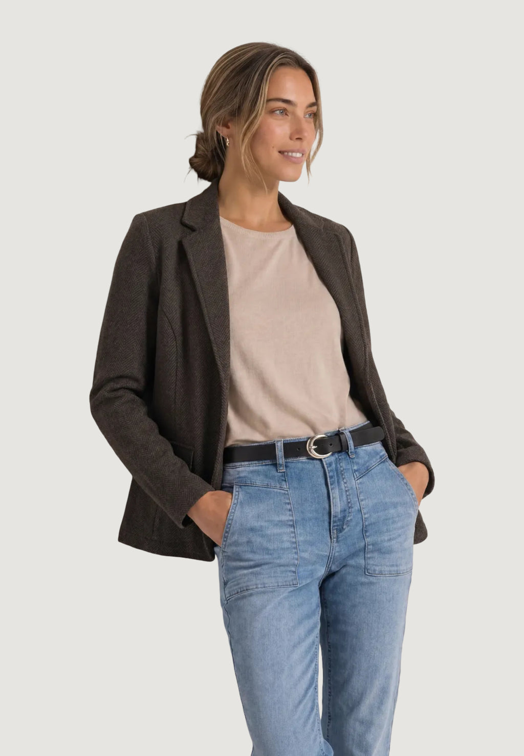 Blazer Street One QR Dessin Basic Blazer
