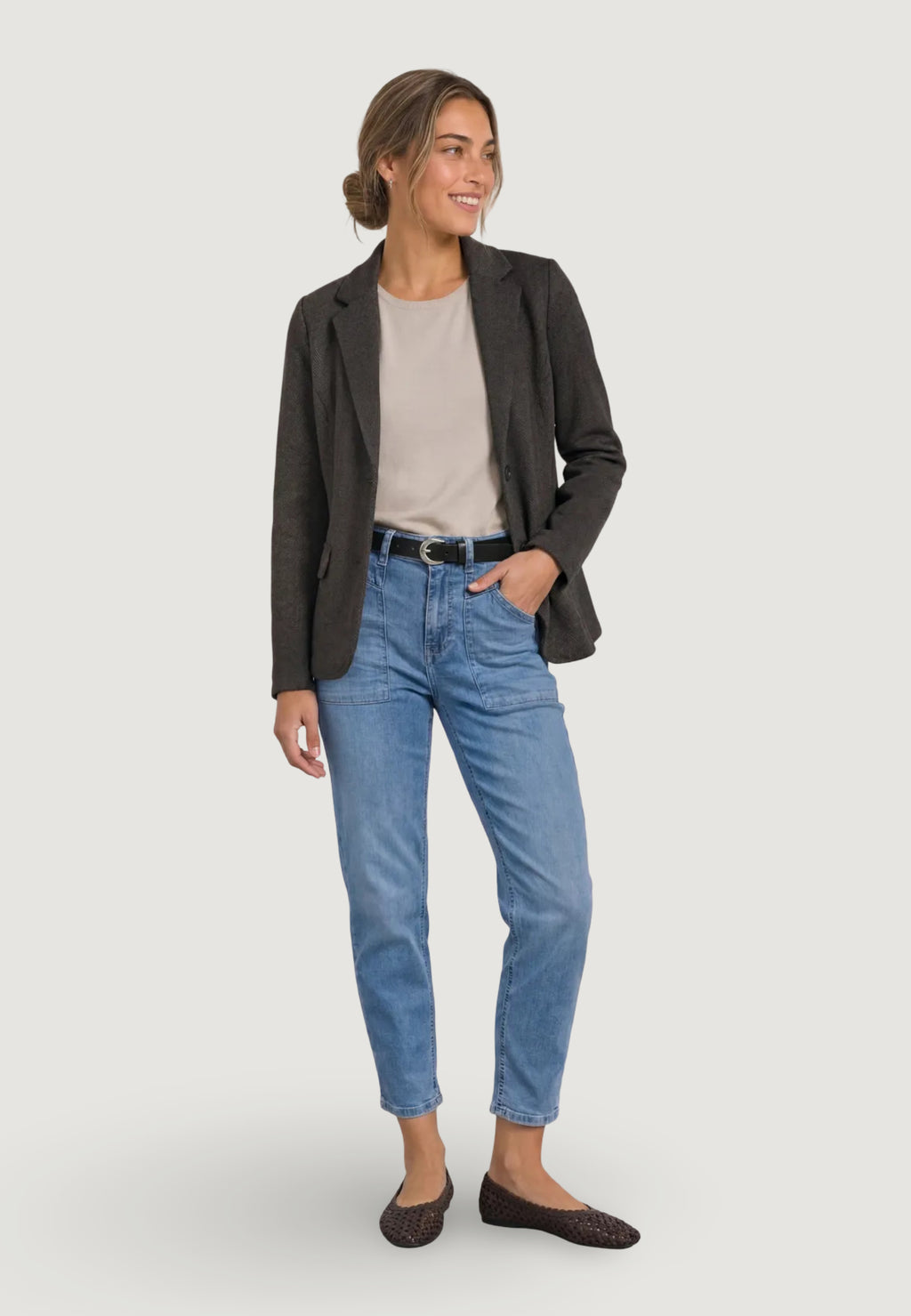 Blazer Street One QR Dessin Basic Blazer