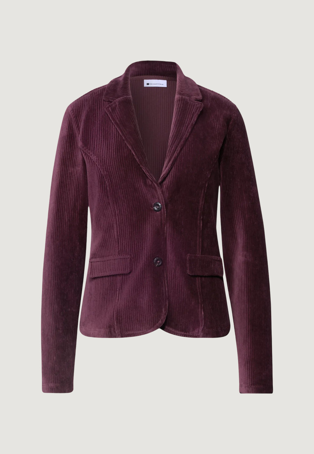 Giacca Street One Short Soft Corduroy Blazer