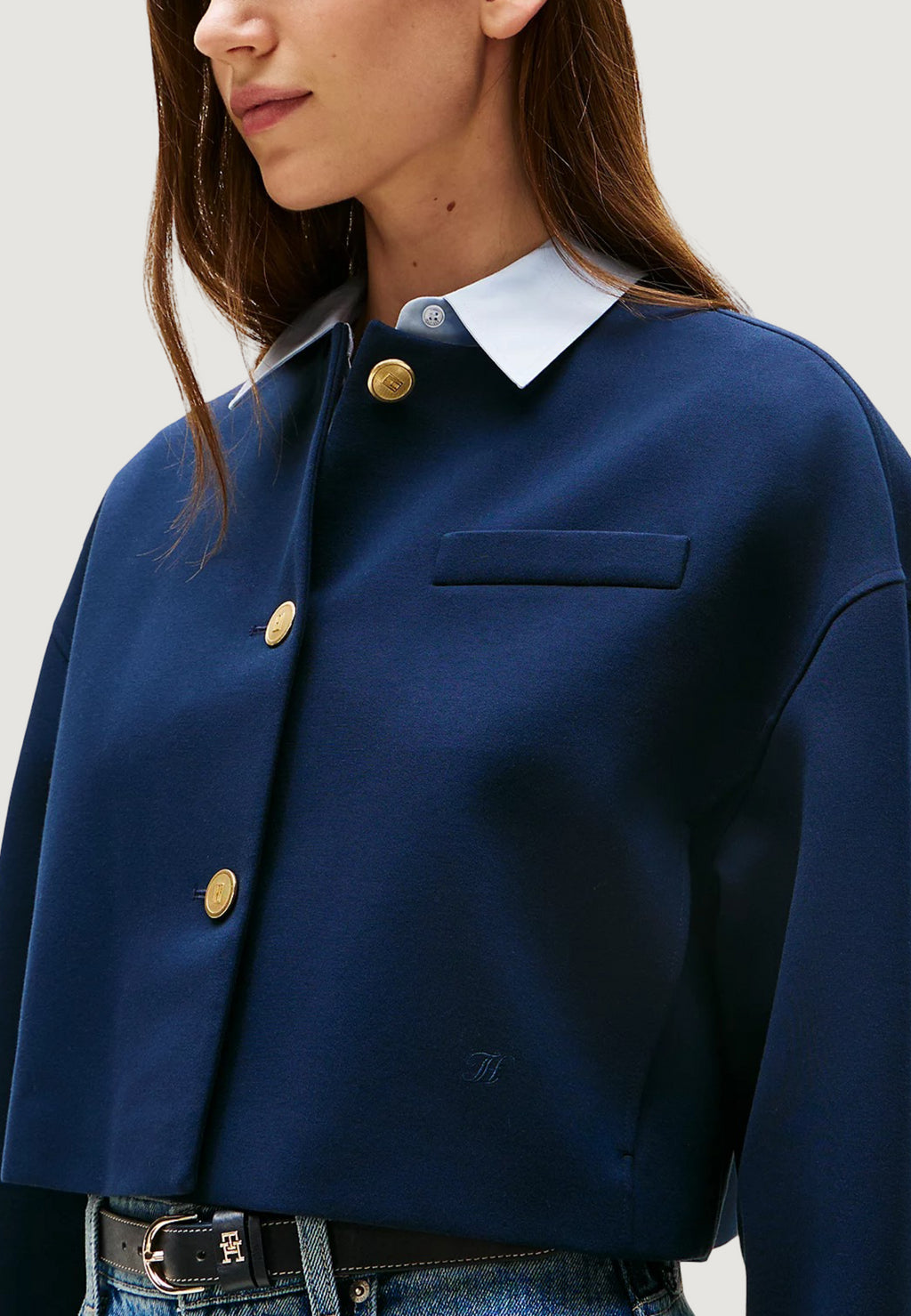 Giacca Tommy Hilfiger PUNTO CROP LADY JACK