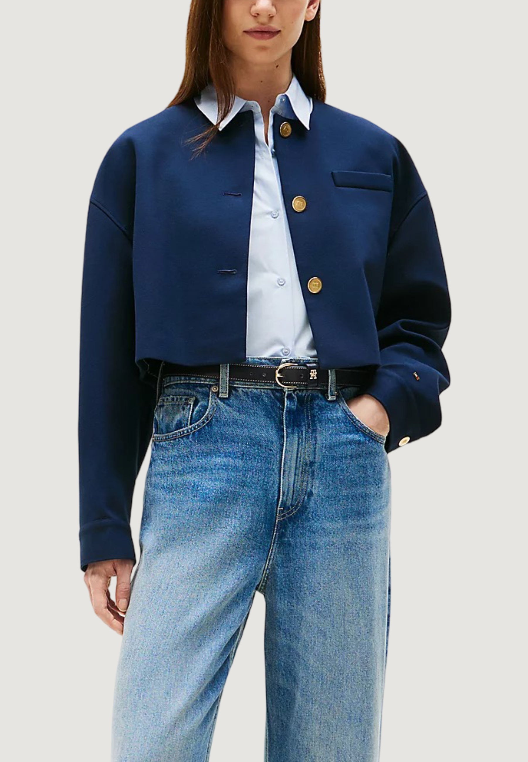 Giacca Tommy Hilfiger PUNTO CROP LADY JACK