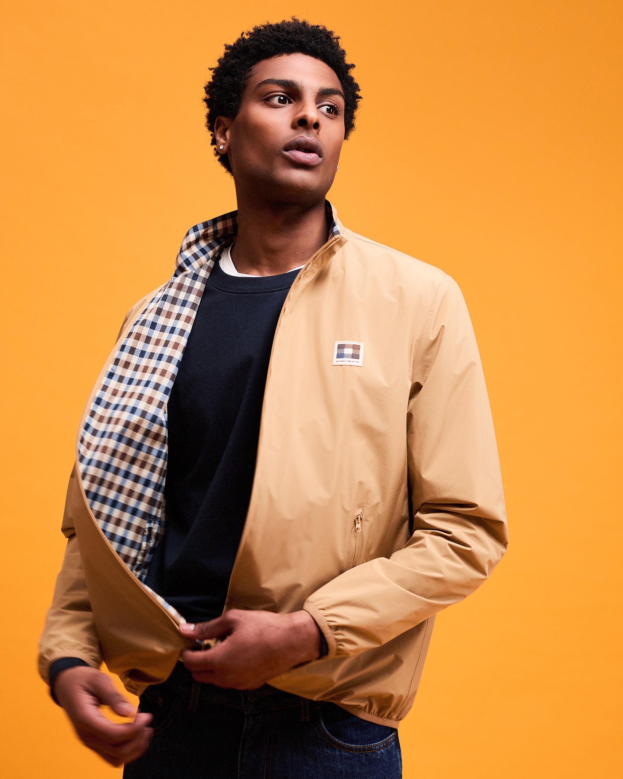 Jacket Aquascutum Active MOCK NECK SAILOR