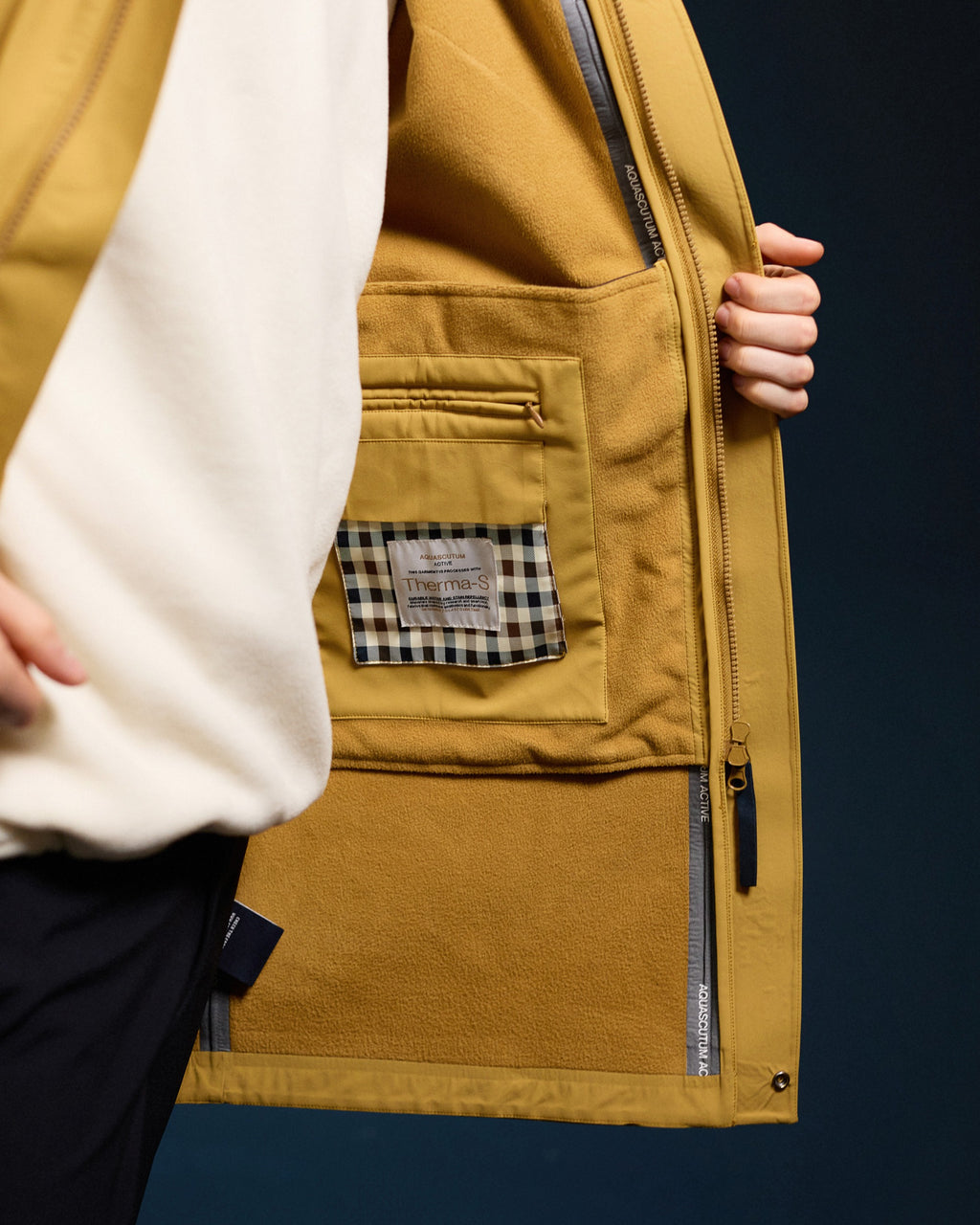 Jacket Aquascutum Active THERMA-S LONG PARKA