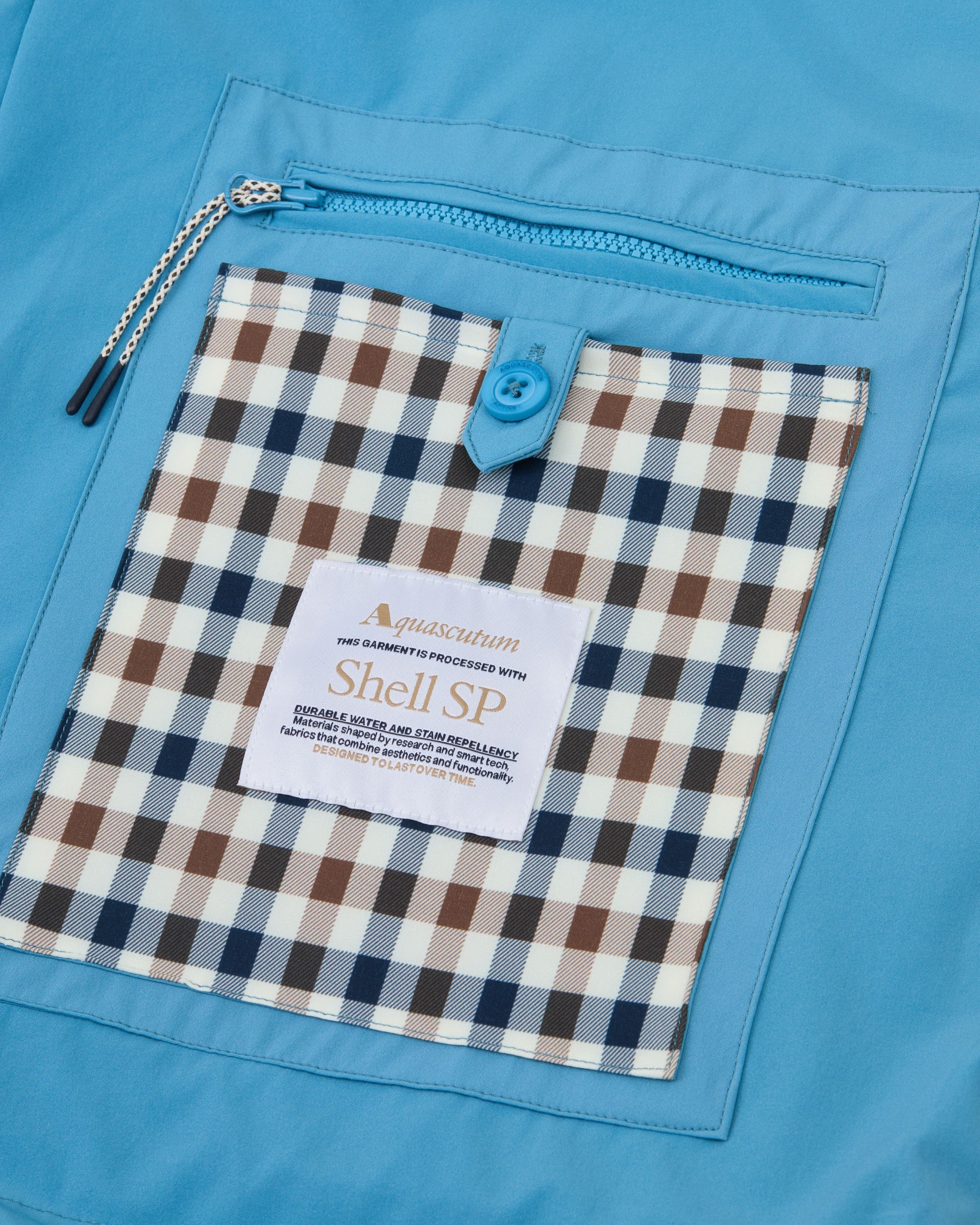 Giacchetto Aquascutum Active SHELL SP HOODED JACKET