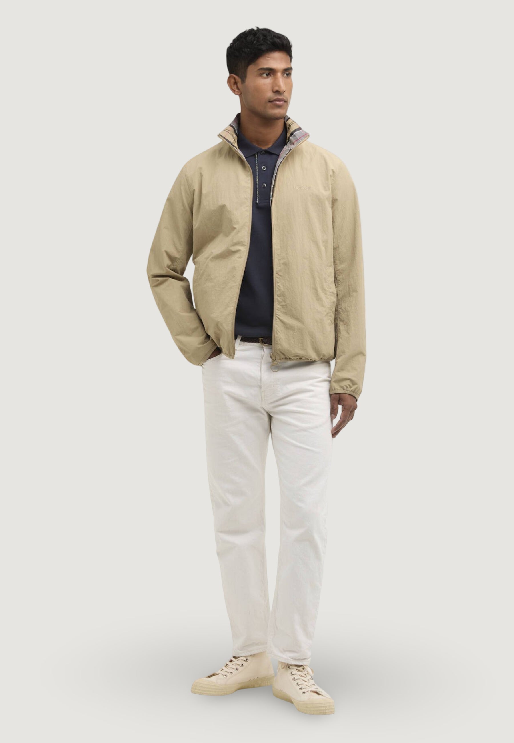 Giacchetto Barbour REVERSIBLE KORBEL SHWRPRF JKT