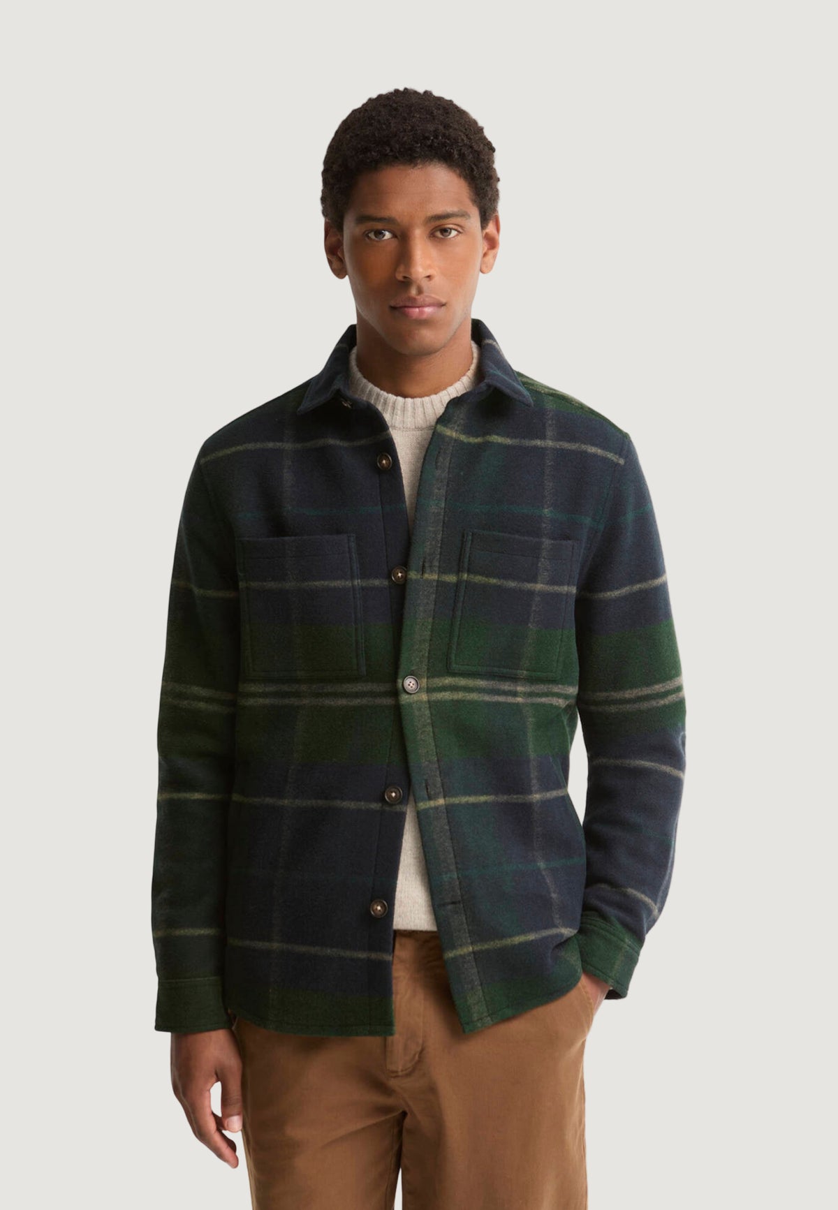 Giacchetto Barbour WOODLANE TAIL BRUSH CCK OVSRT
