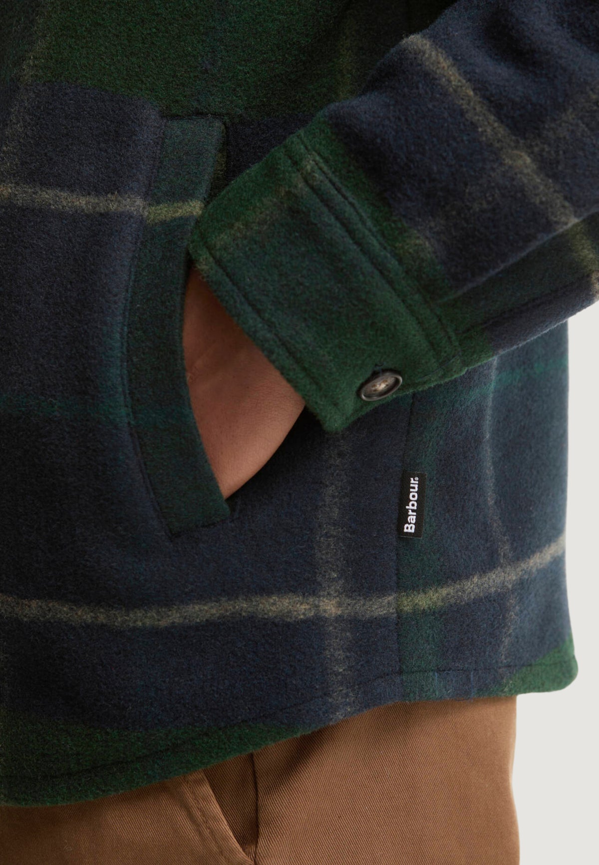 Giacchetto Barbour WOODLANE TAIL BRUSH CCK OVSRT
