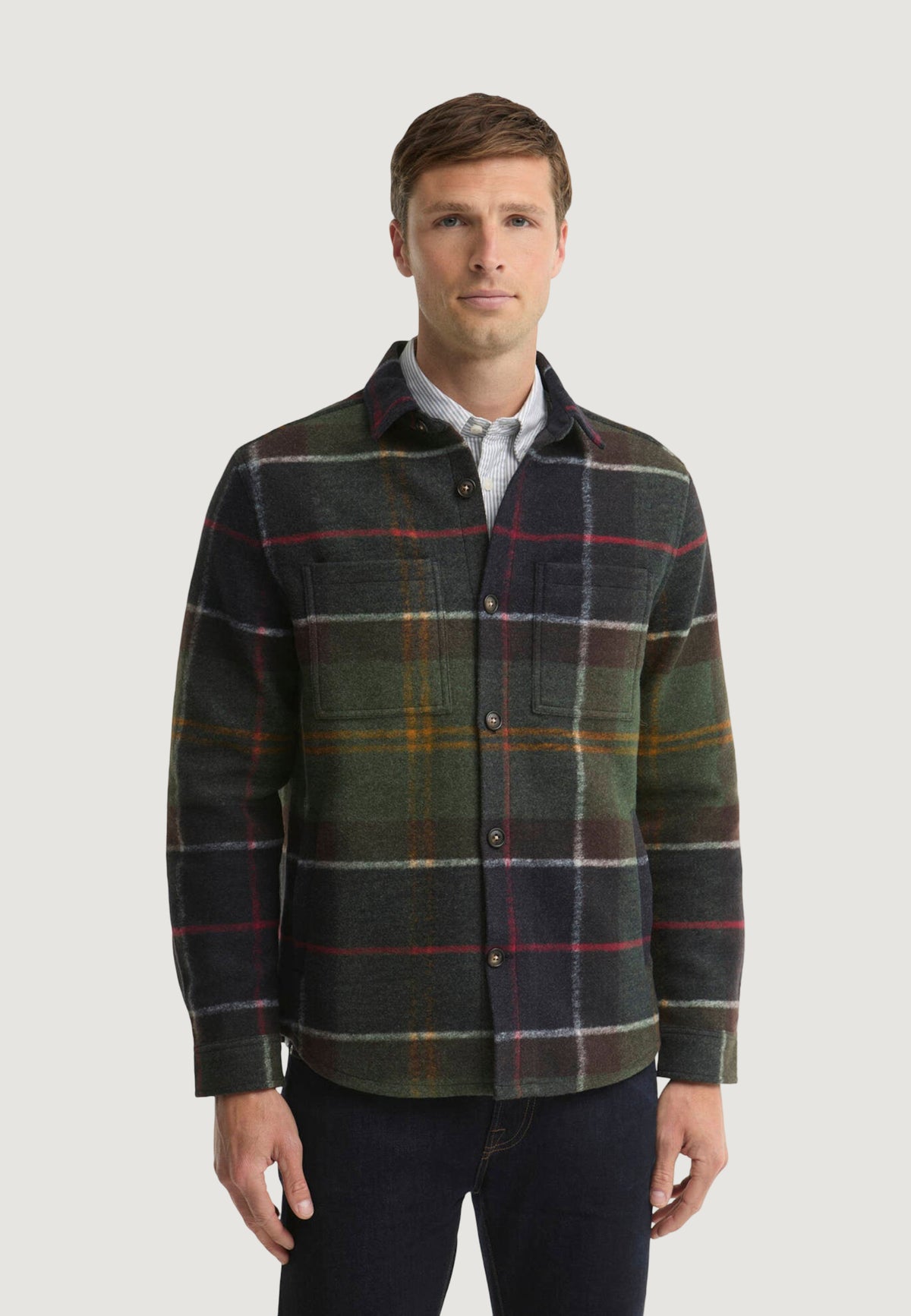 Giacchetto Barbour WOODLANE TAIL BRUSH CCK OVSRT