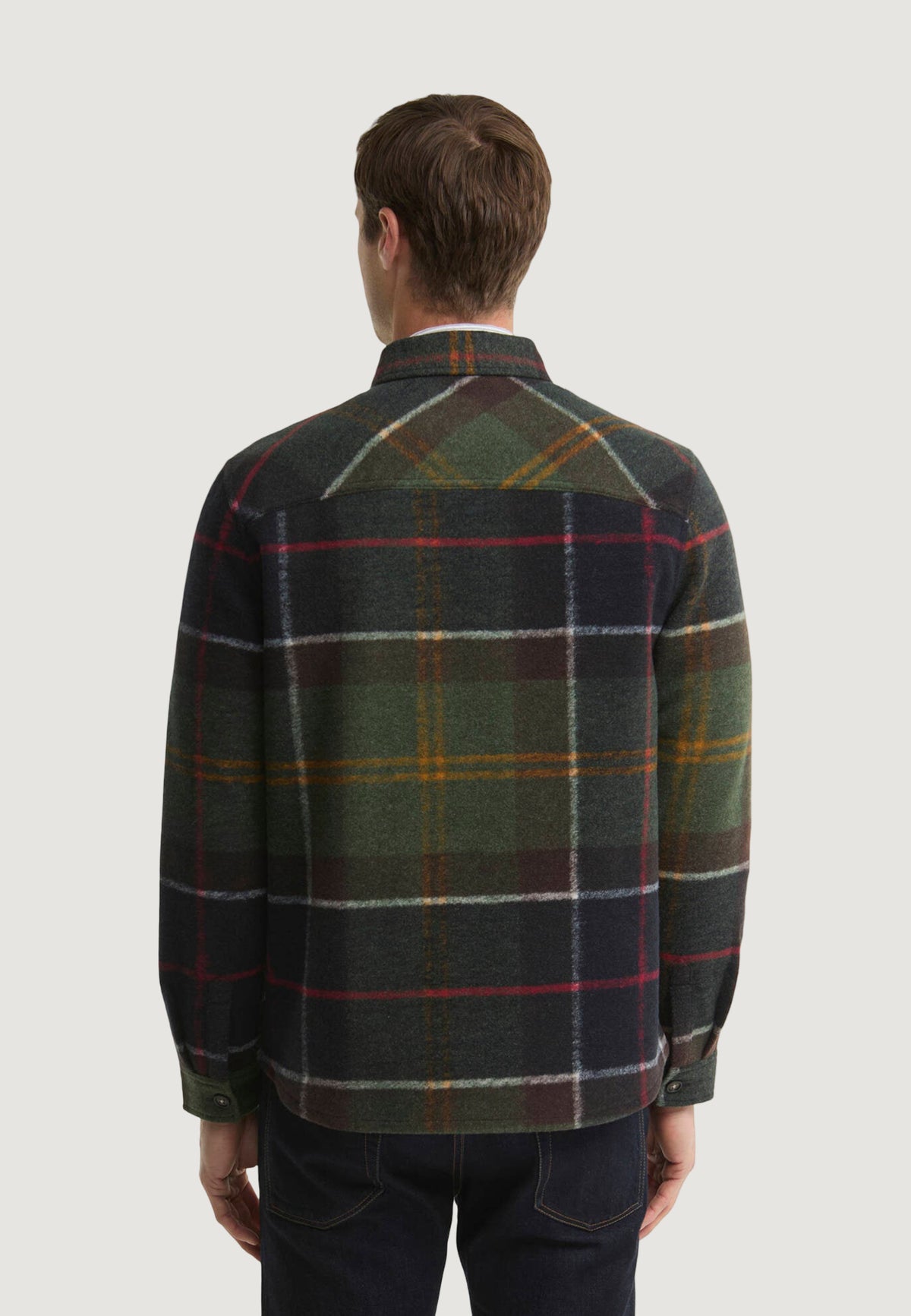 Giacchetto Barbour WOODLANE TAIL BRUSH CCK OVSRT