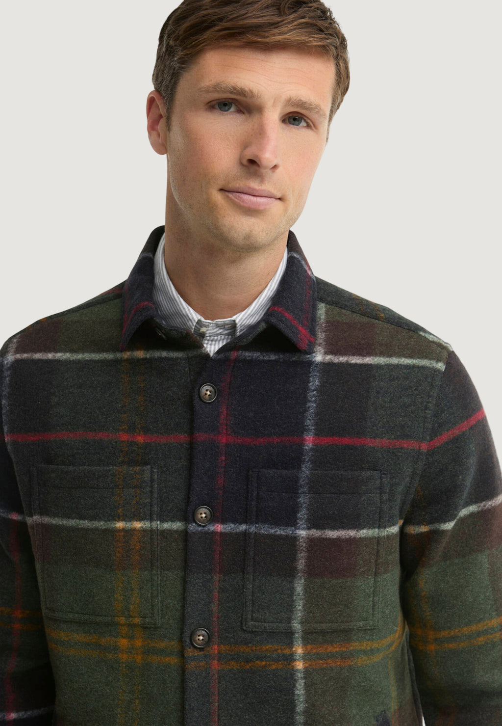Giacchetto Barbour WOODLANE TAIL BRUSH CCK OVSRT