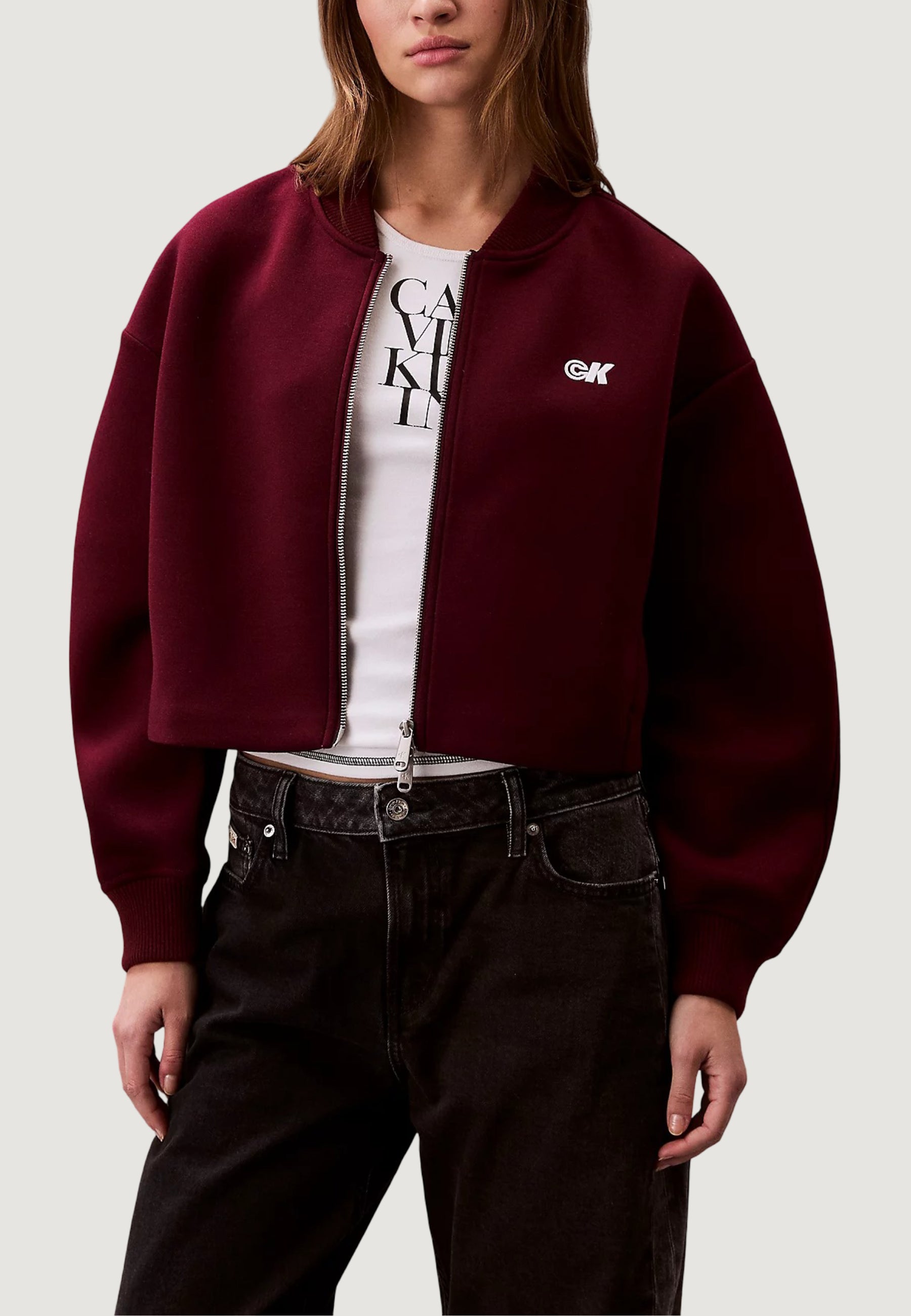 Giacchetto Calvin Klein Jeans A- OVERSIZED SCUBA Z