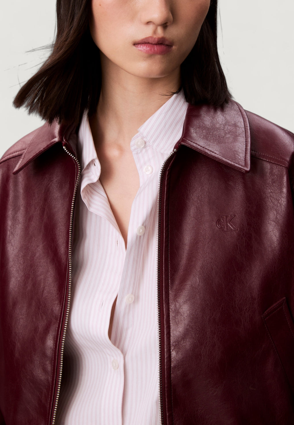 Jackets Calvin Klein Jeans A-Cropped Crinkle Fa